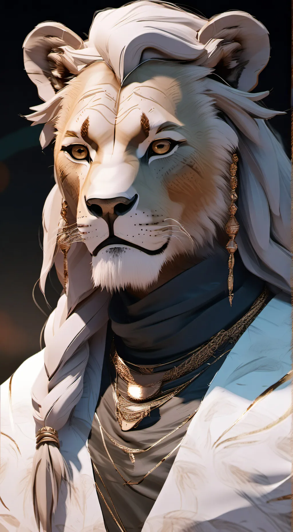 ai character: Izara Osei background