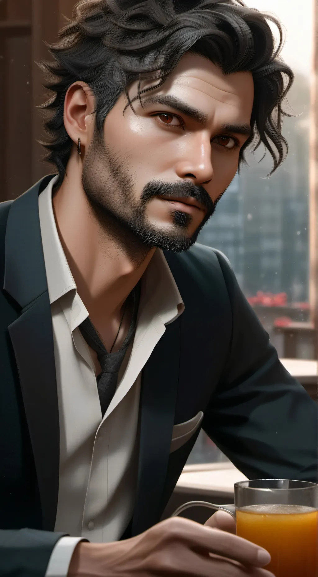 ai character: person background