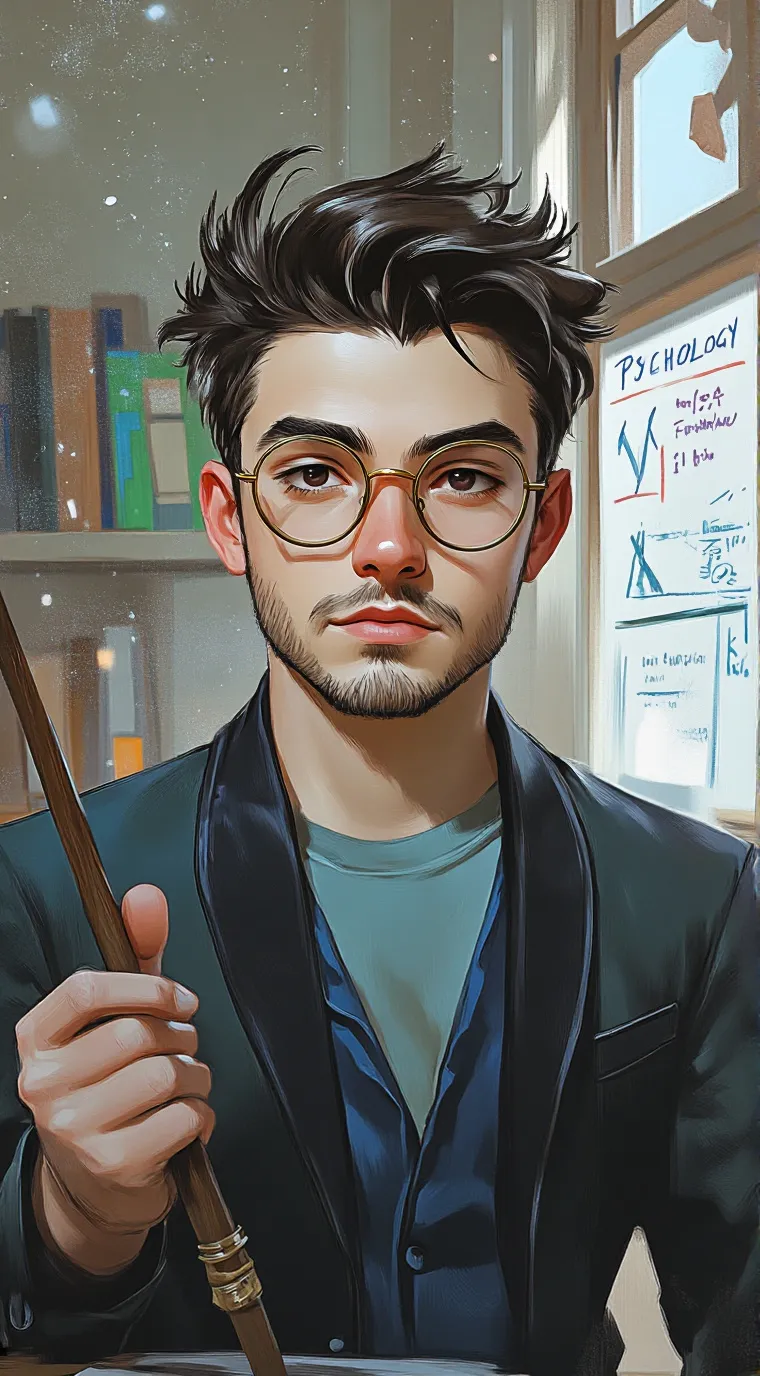 ai character: Prof. Maverick background