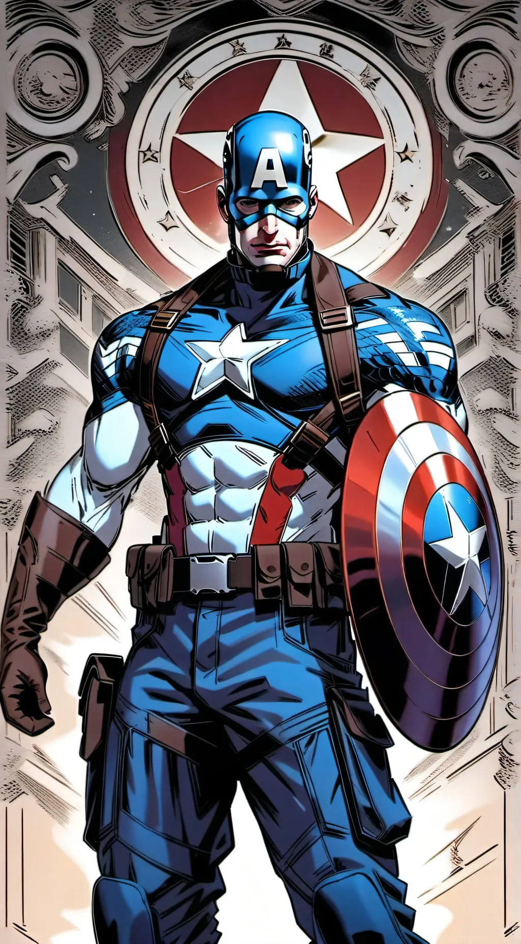 Talkie AI - Chat with Captain America 