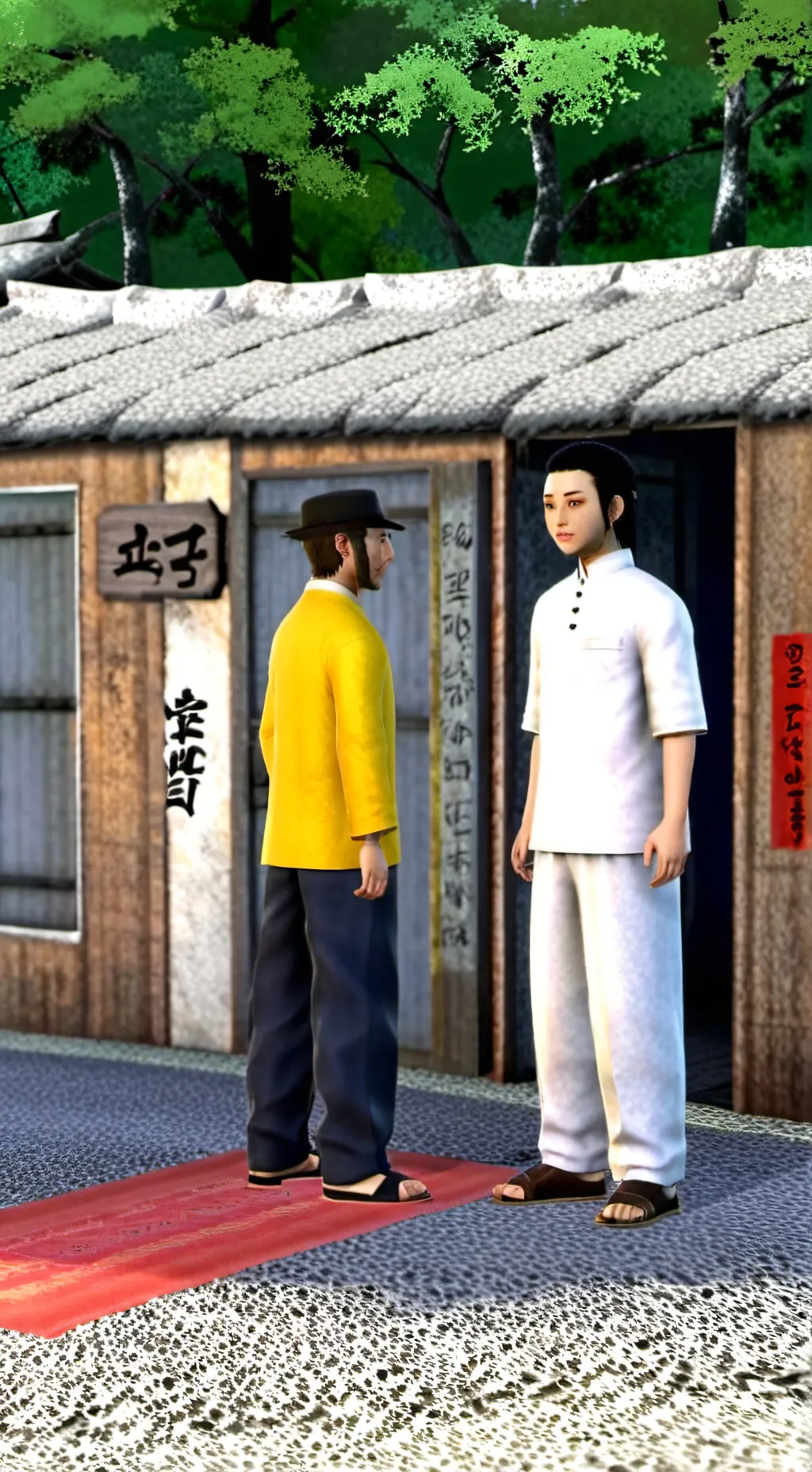 ai character: kung sae-byeok background