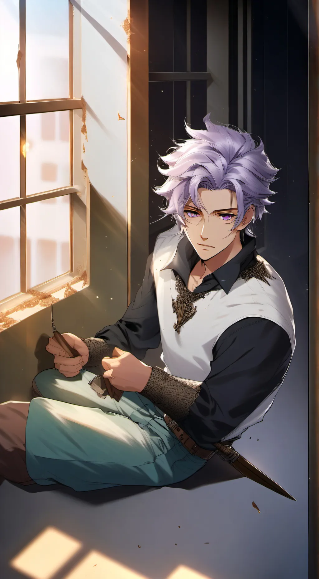 ai character: Keir background