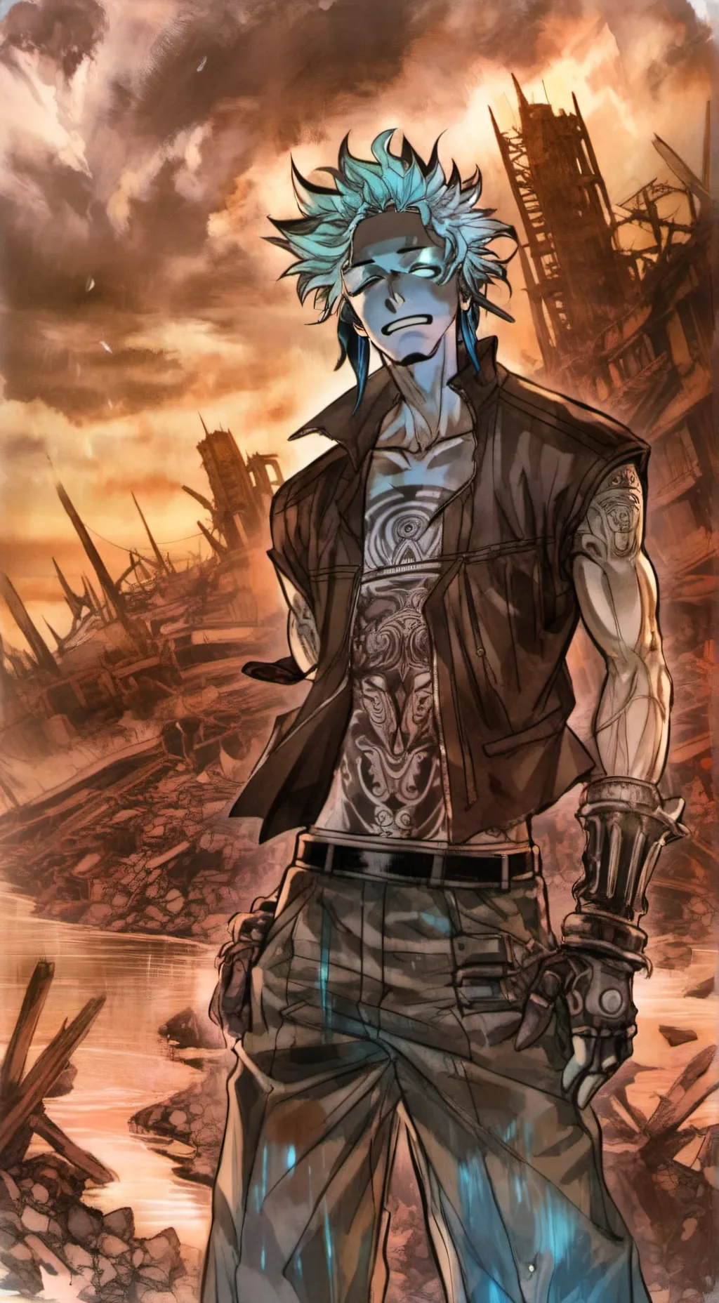 ai character: 𝗠𝗶𝗰𝗵𝗮𝗲𝗹 background
