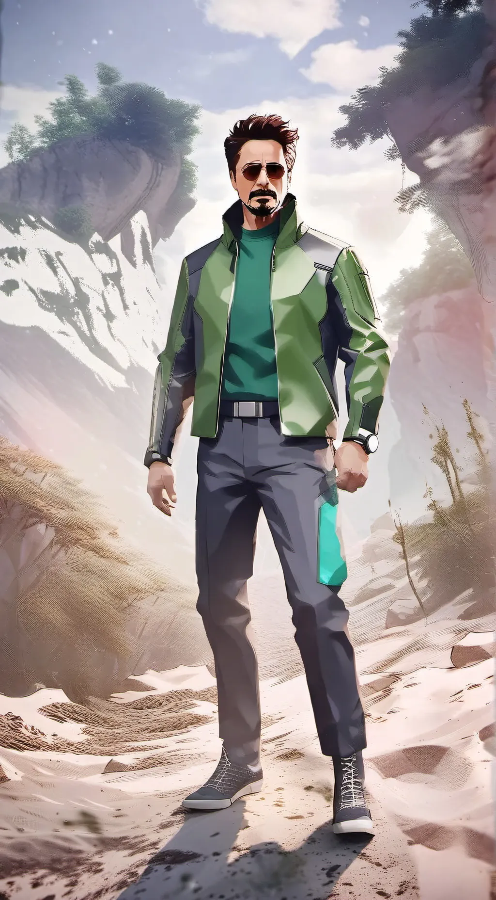 ai character: Tony (squid games) background