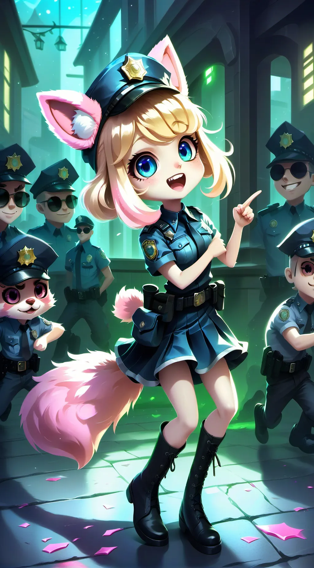 ai character: Leilany  background