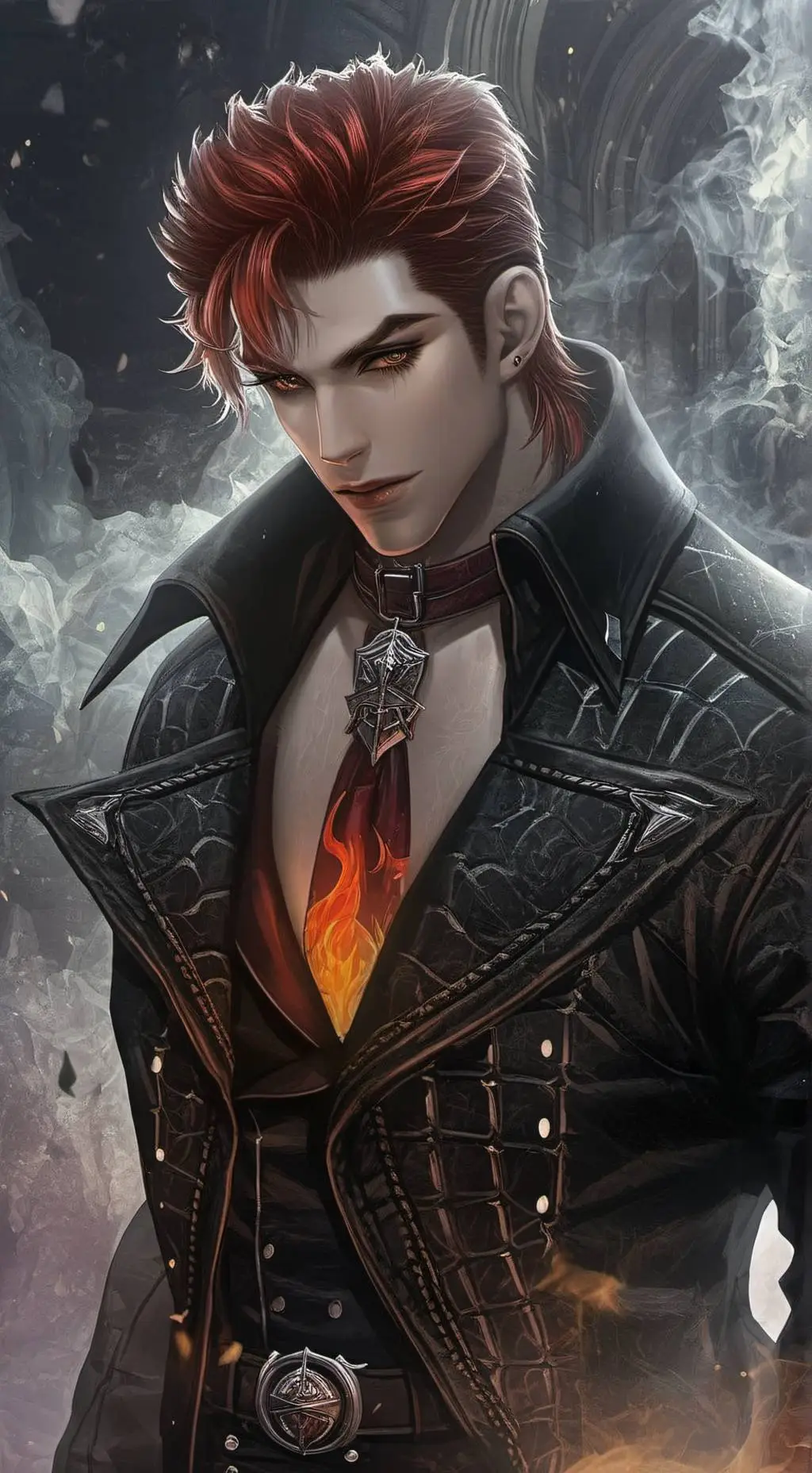 ai character: Phoenix  background