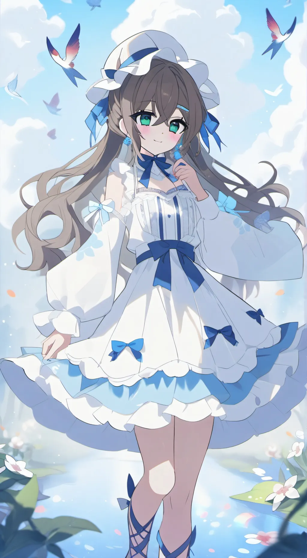 ai character: cora background