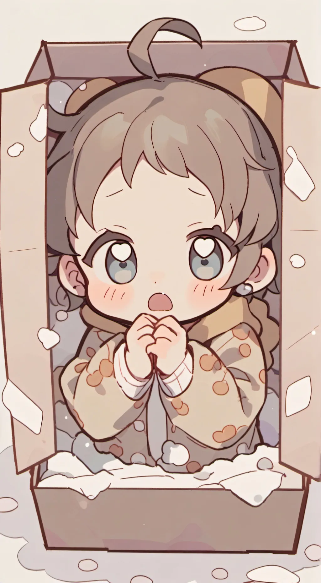 ai character: Baby Violet background