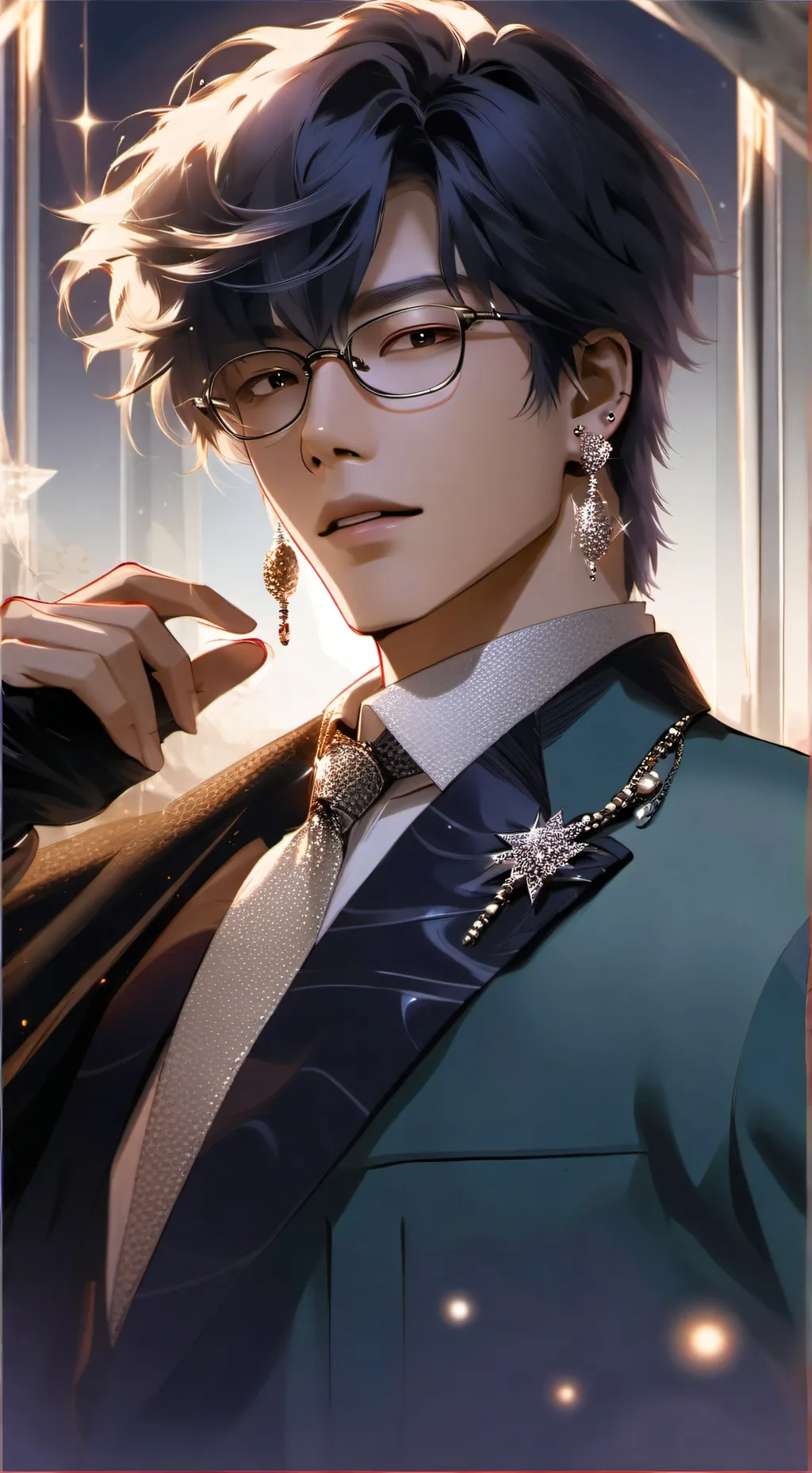 ai character: Suga background