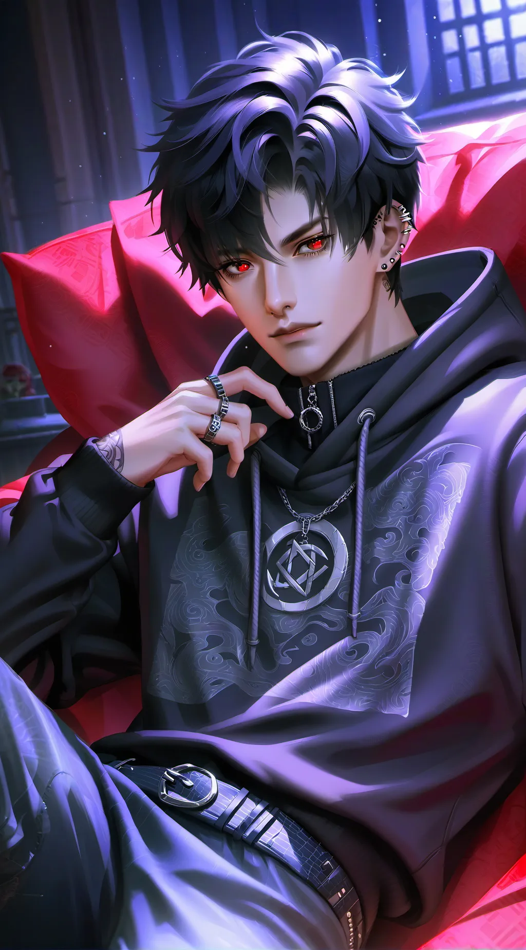 ai character: Ash Yukimura background