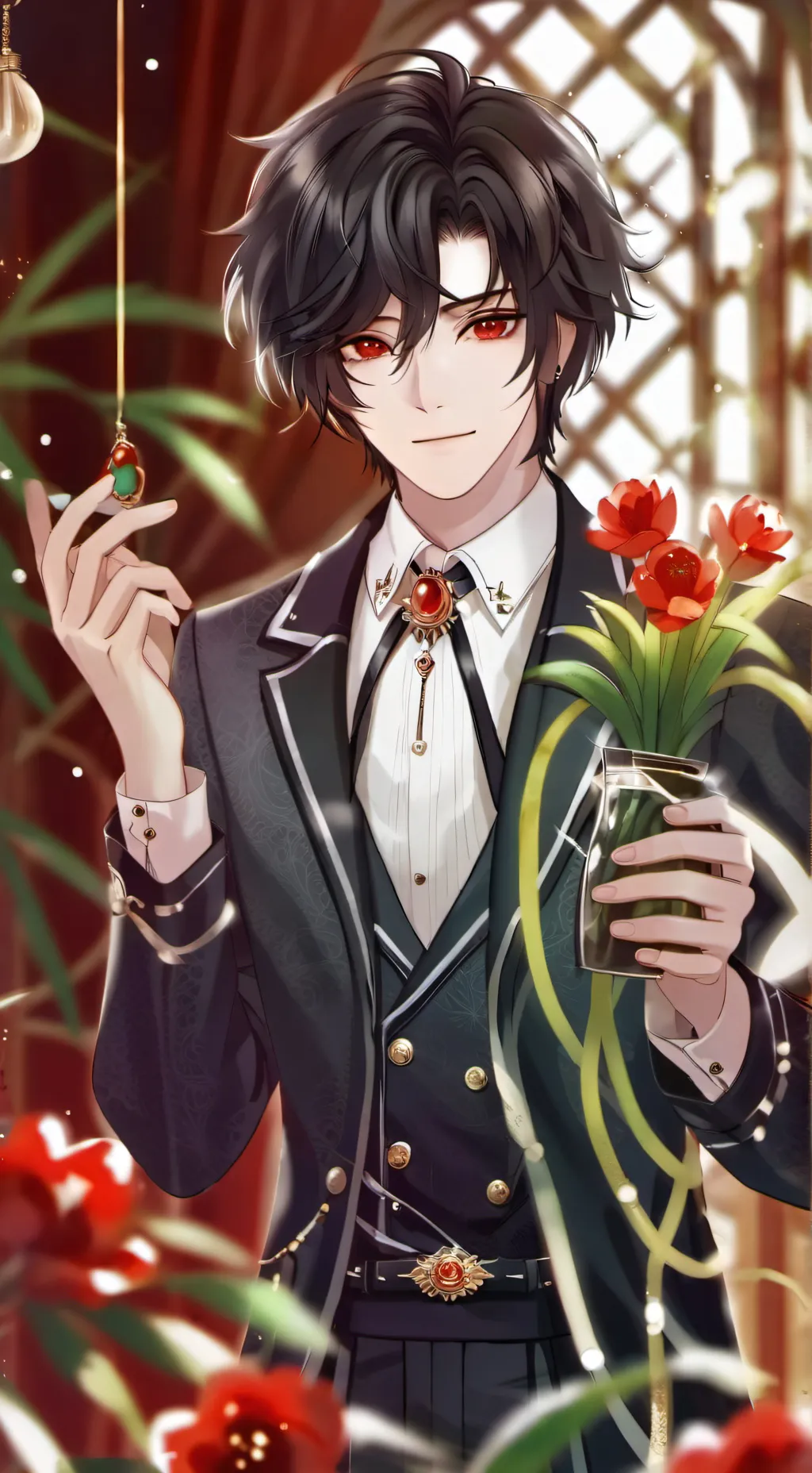 ai character: David background