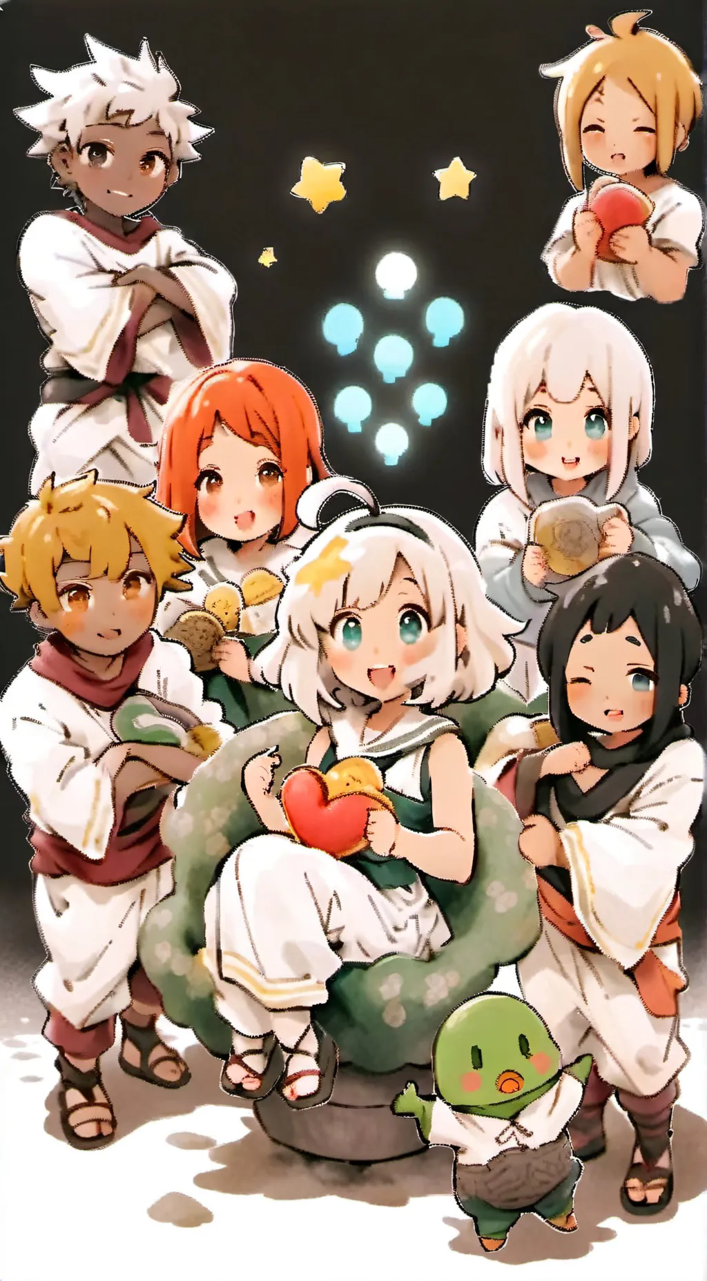 ai character: blitzo and fizz background