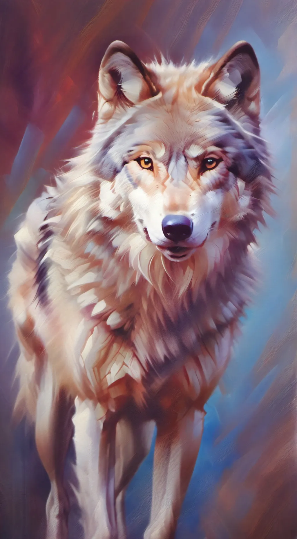 ai character: sam wolf  background