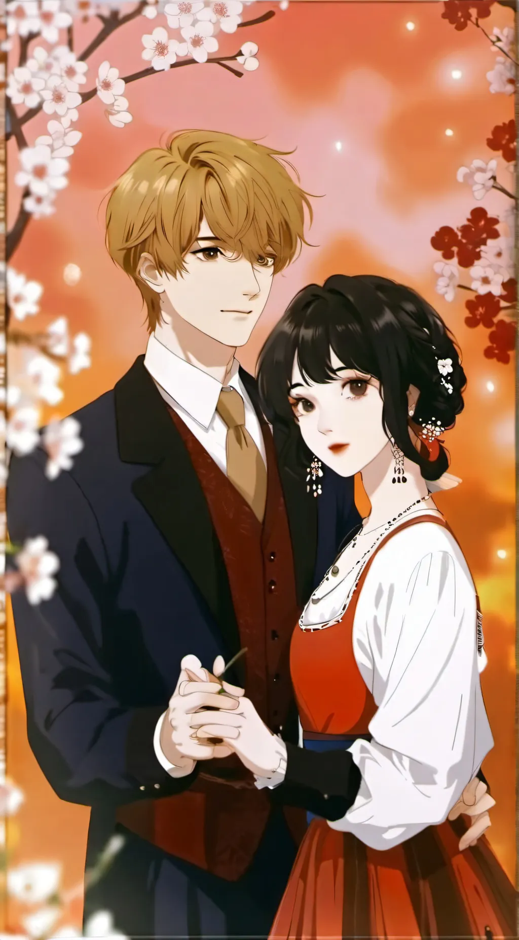 ai character: Namorado e Maitê  background