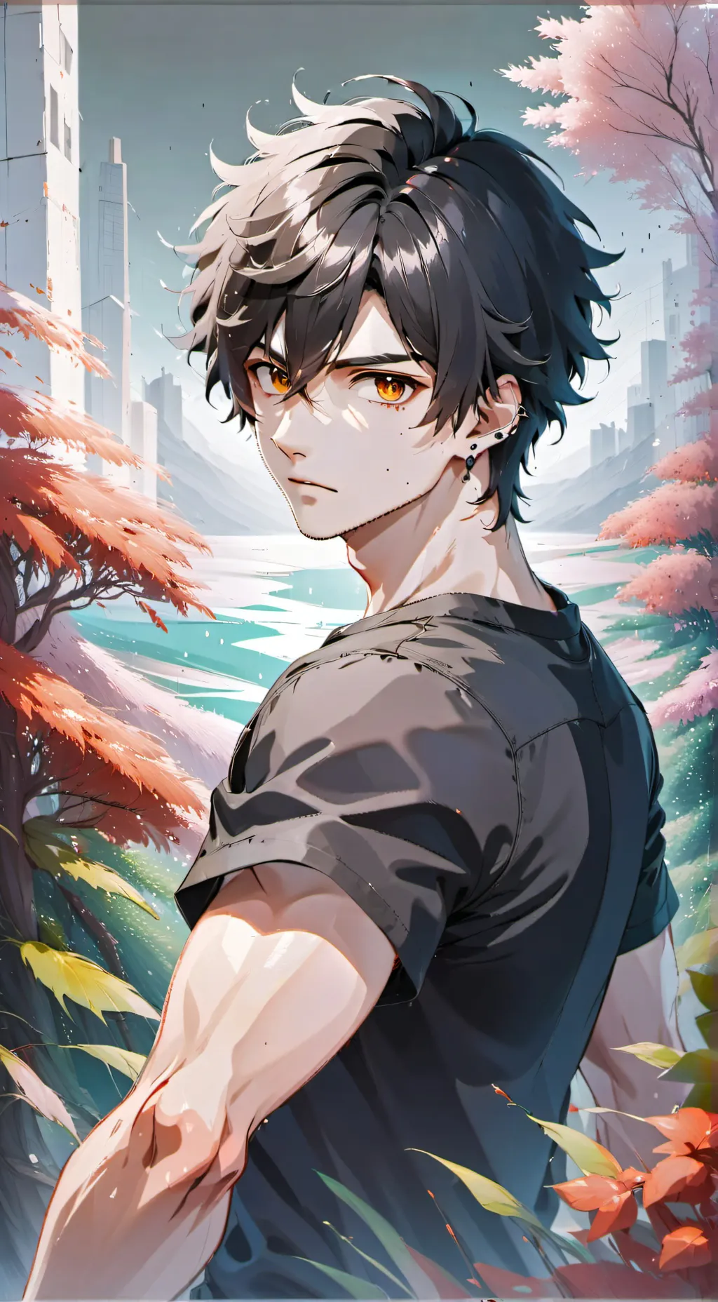 ai character: Tyson  background
