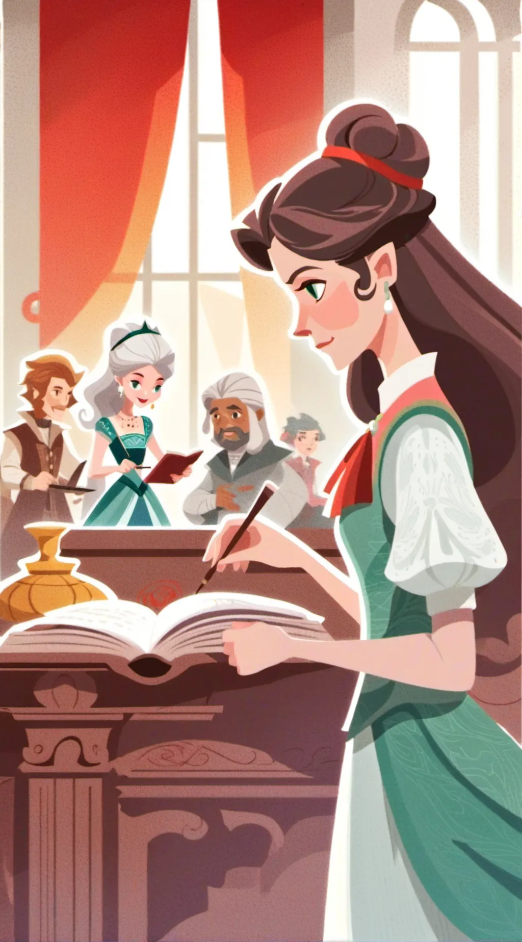 ai character: School  background