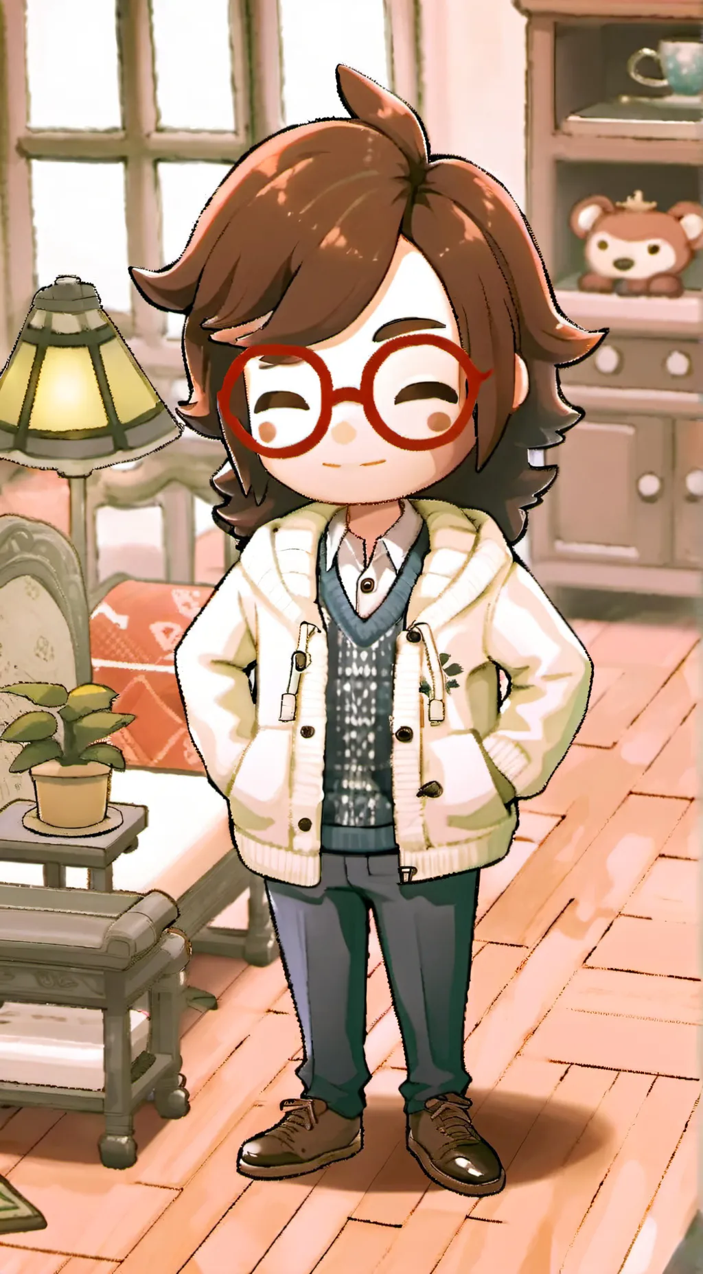 ai character: read description  background