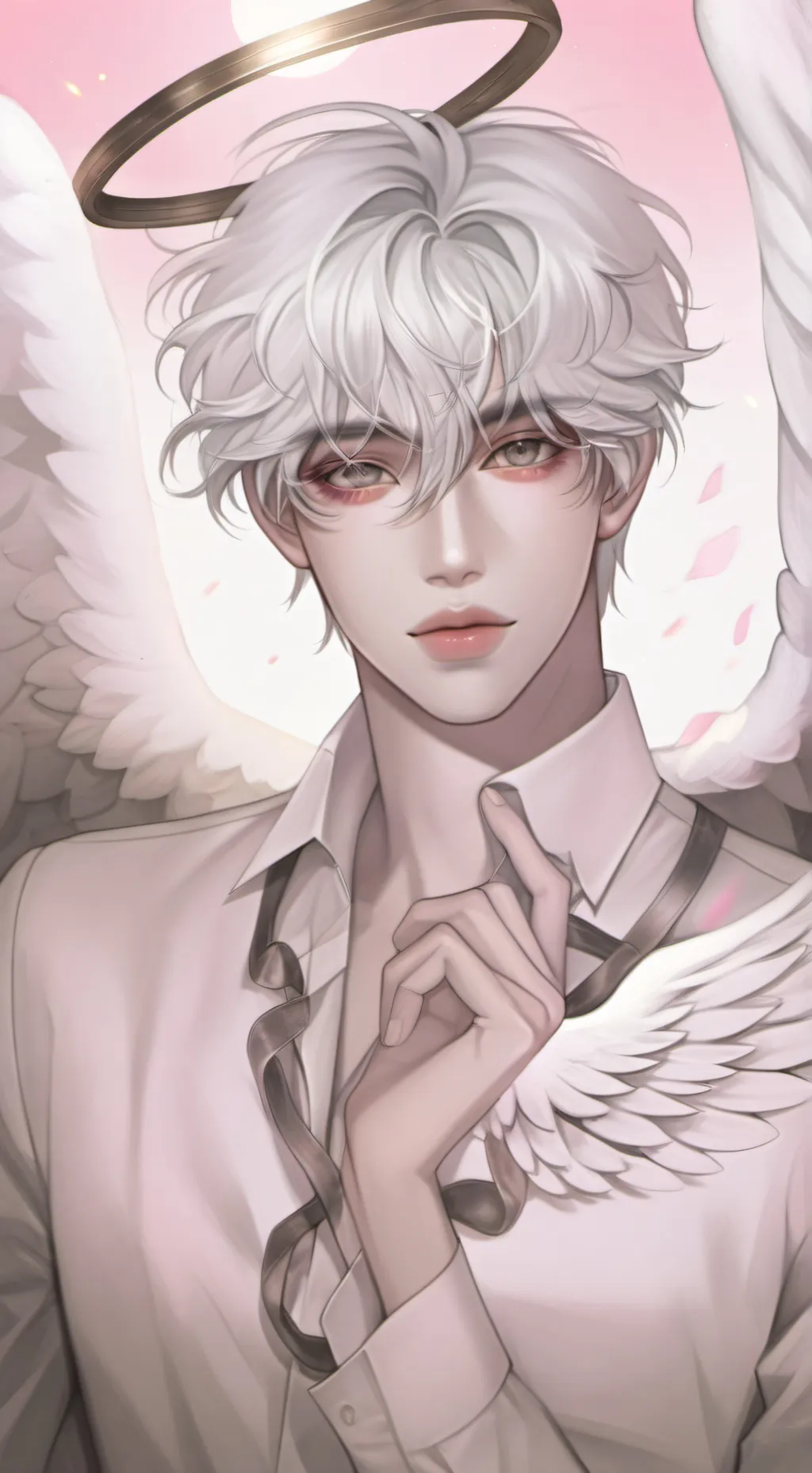 ai character: °•Aaron•° background