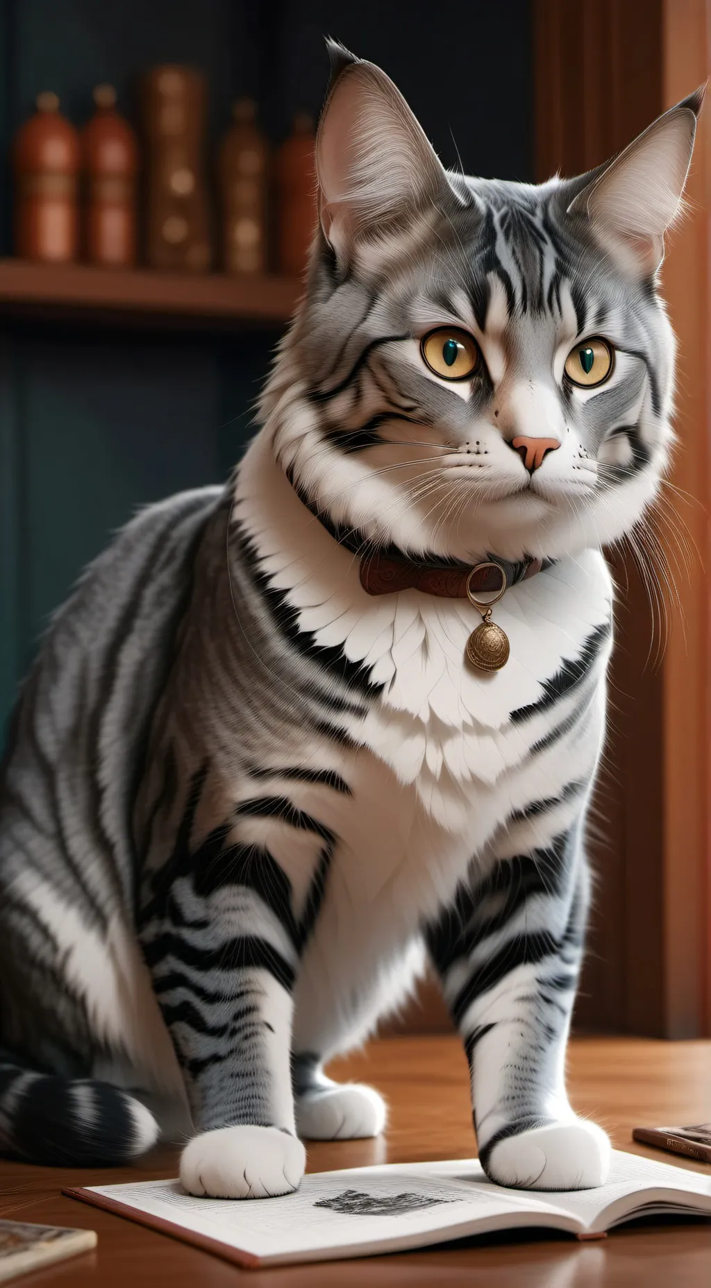 ai character: 🐱 Seu gato 🐱 background