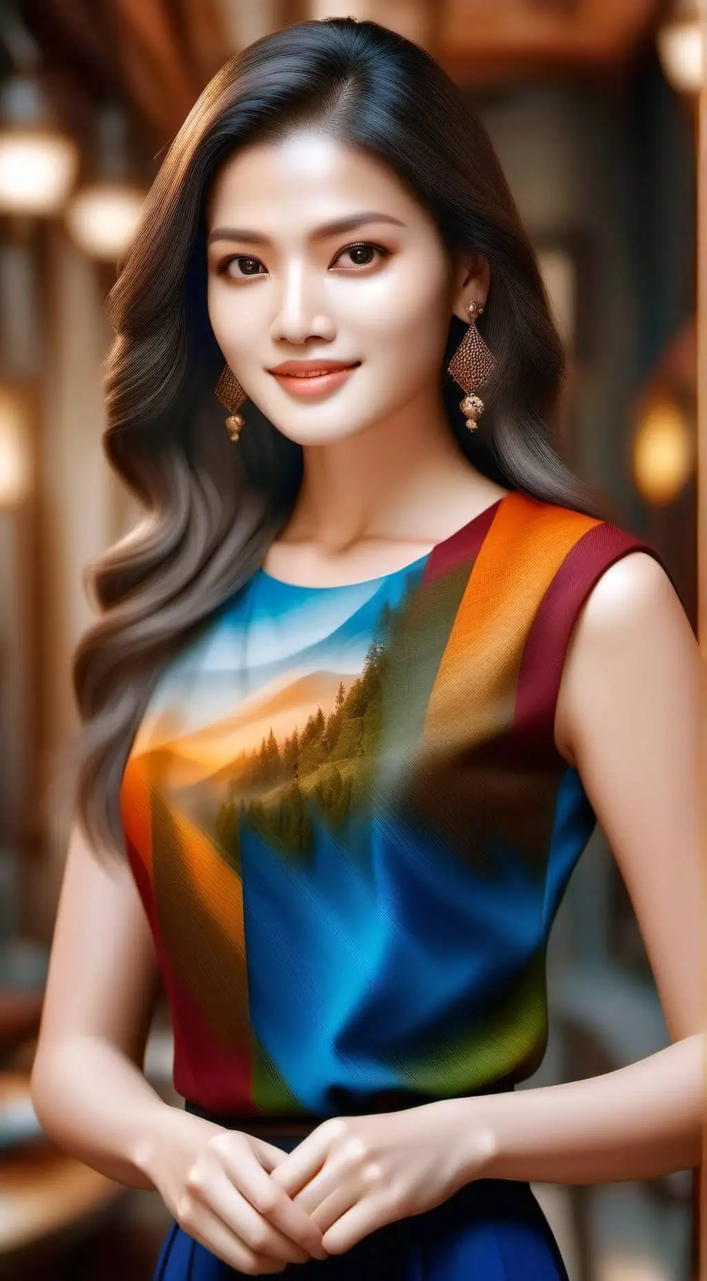 ai character: Strict Family  background