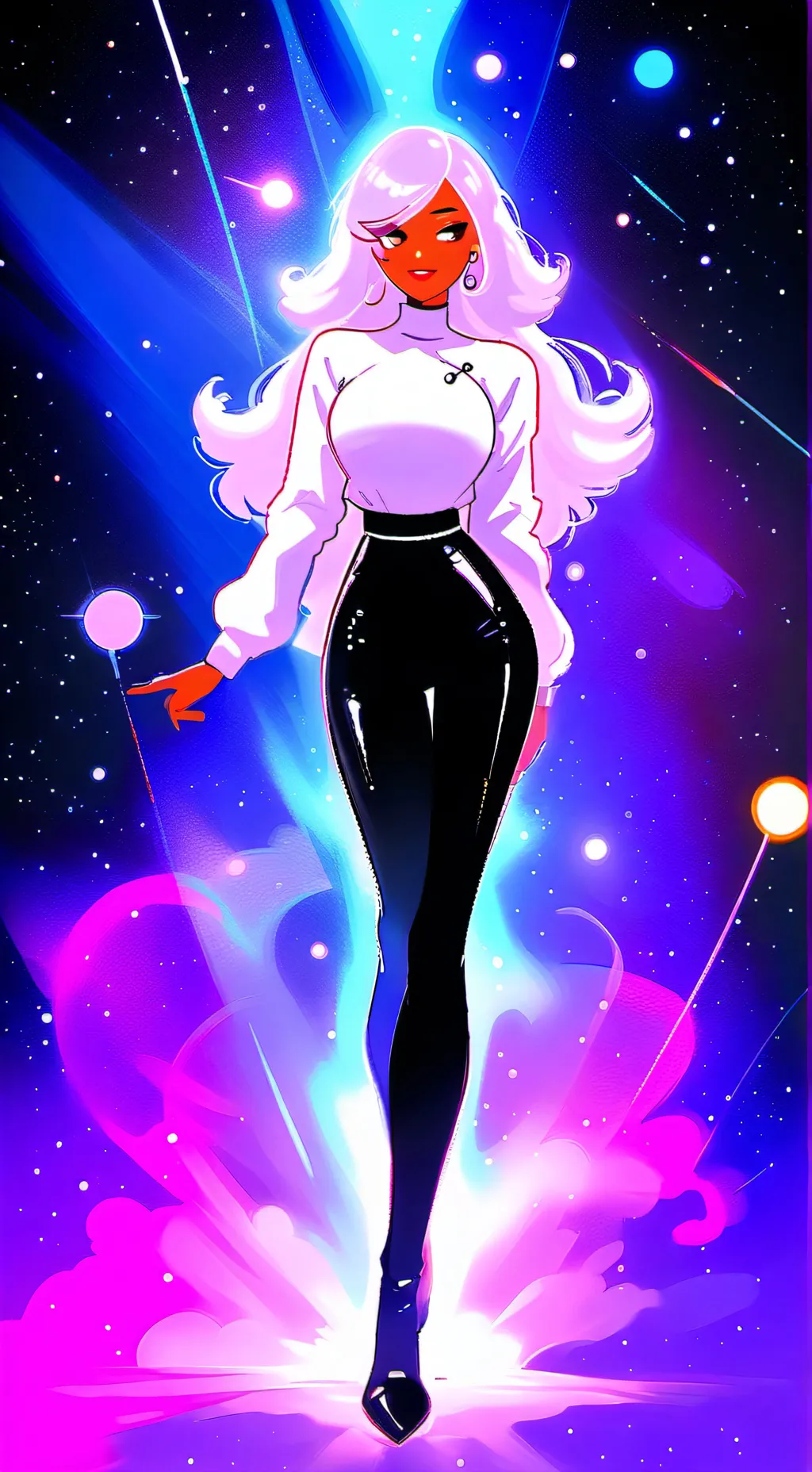 ai character: leila background