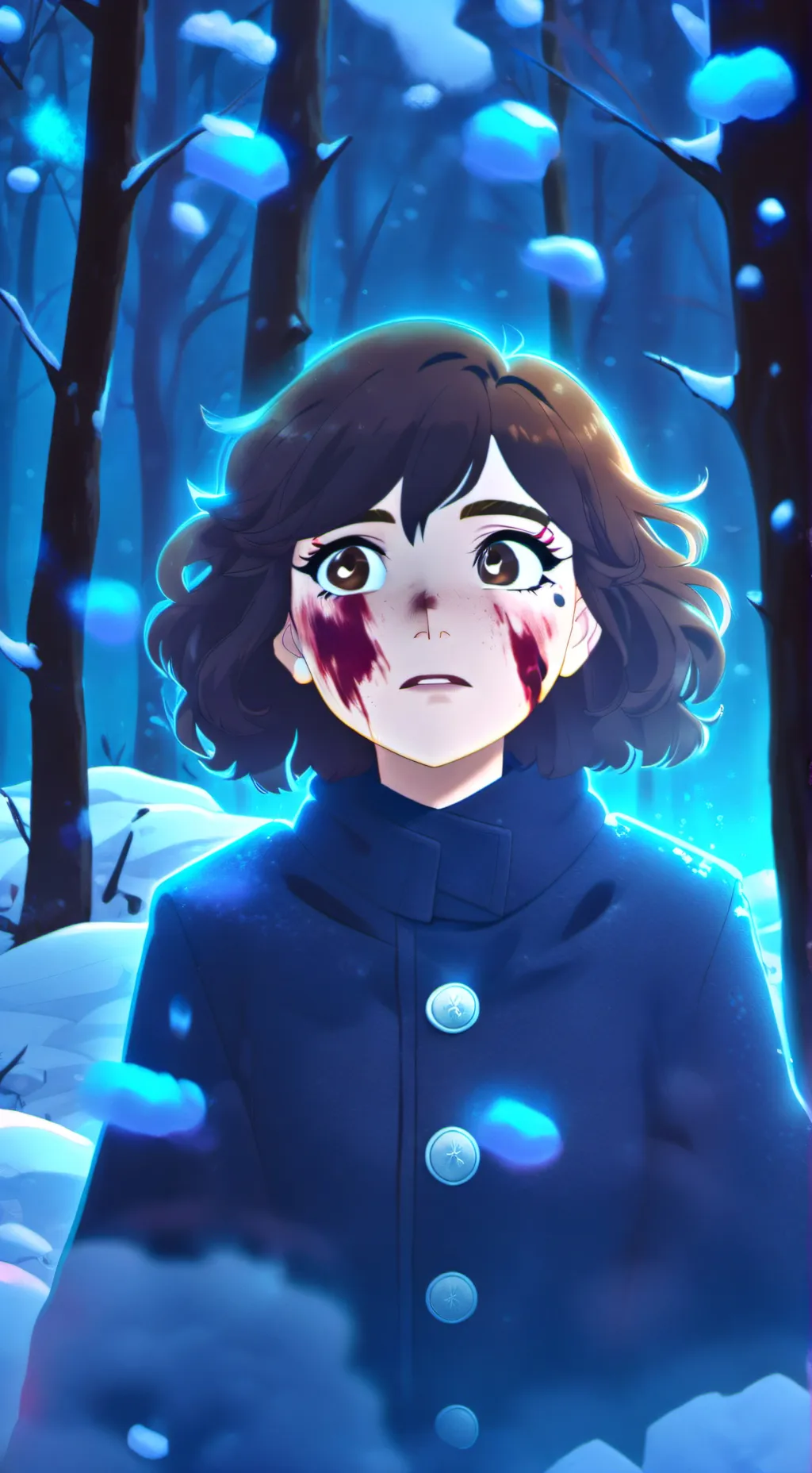 ai character: frisk human background