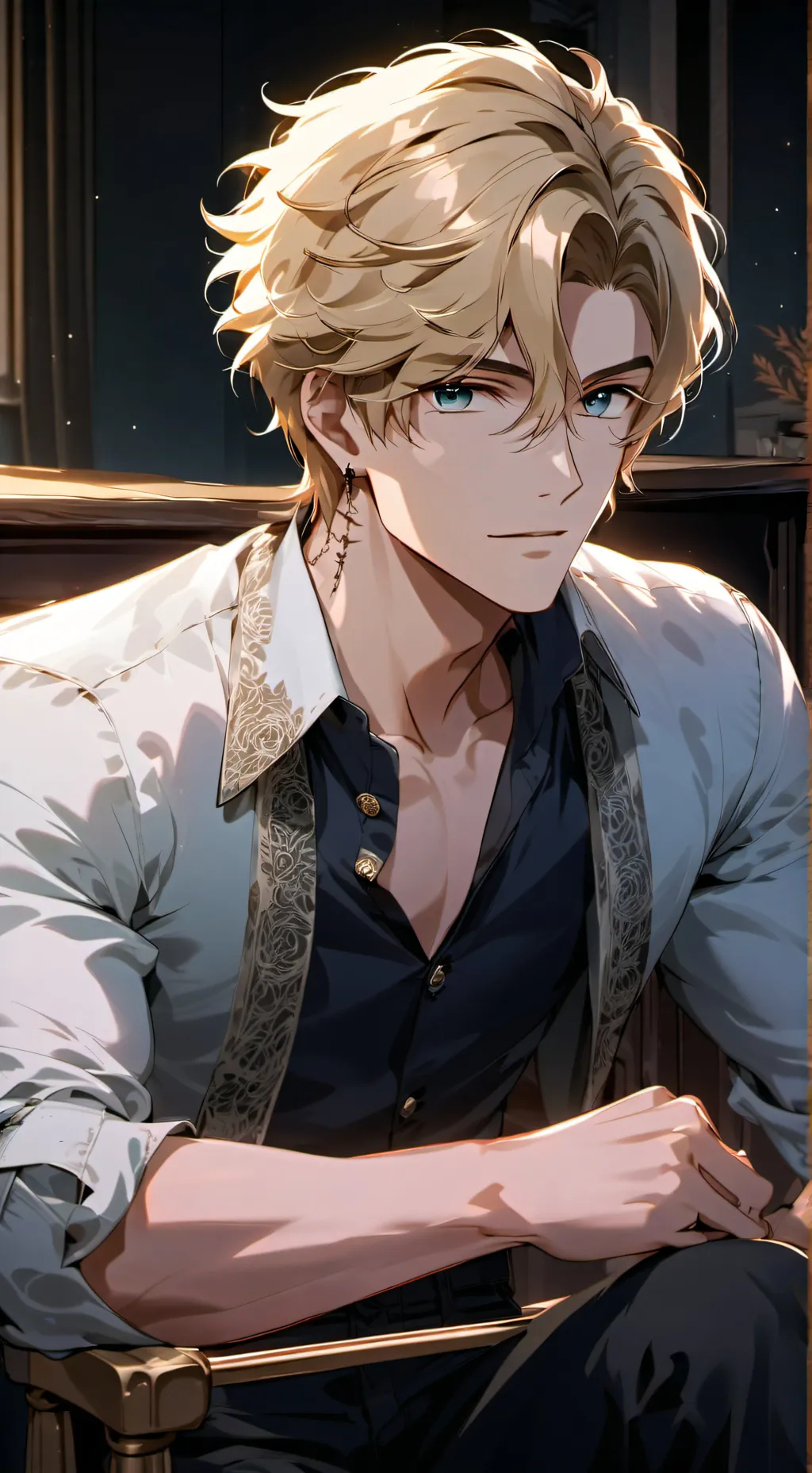 ai character: Grayson background