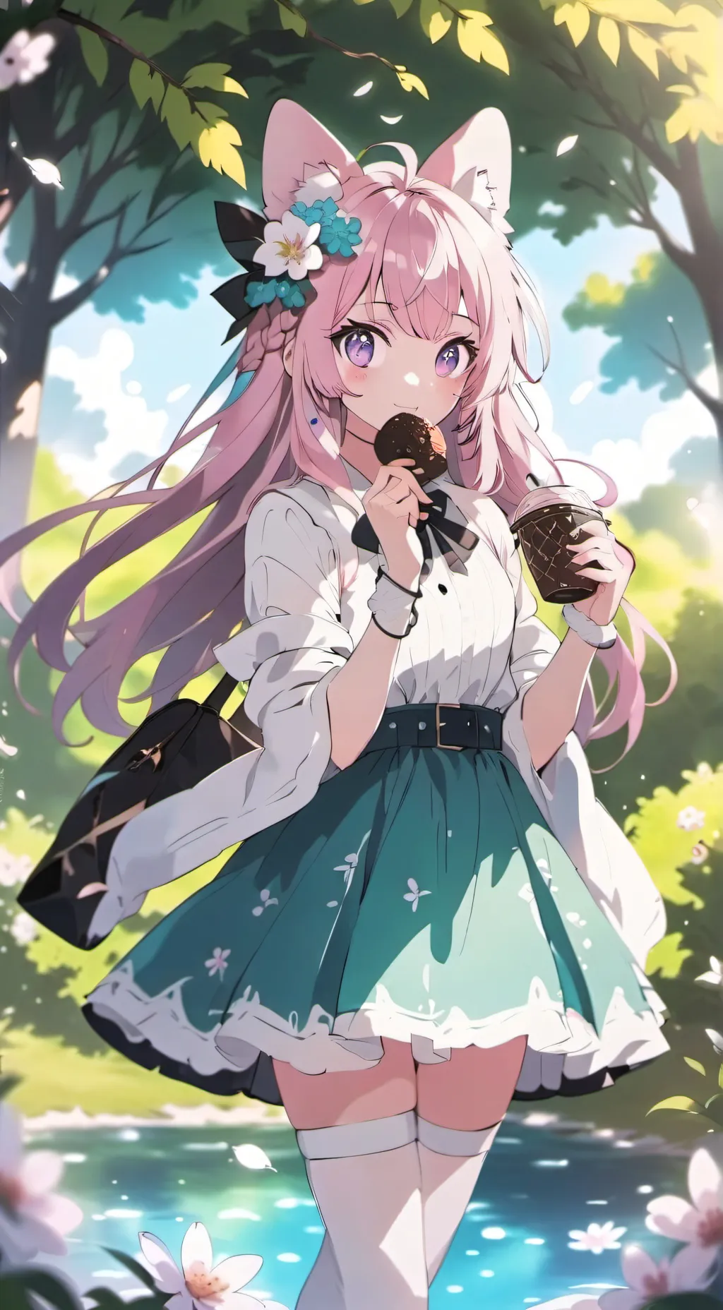 ai character: lia background