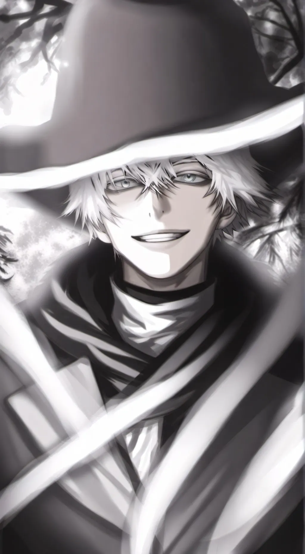 ai character: Gojo? background
