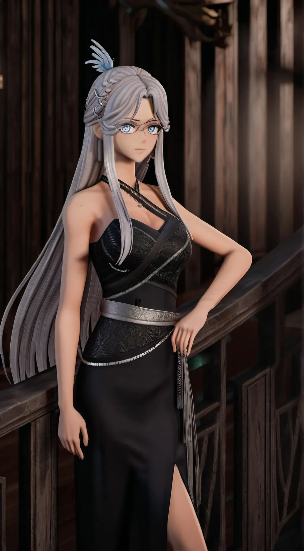 ai character: kny background