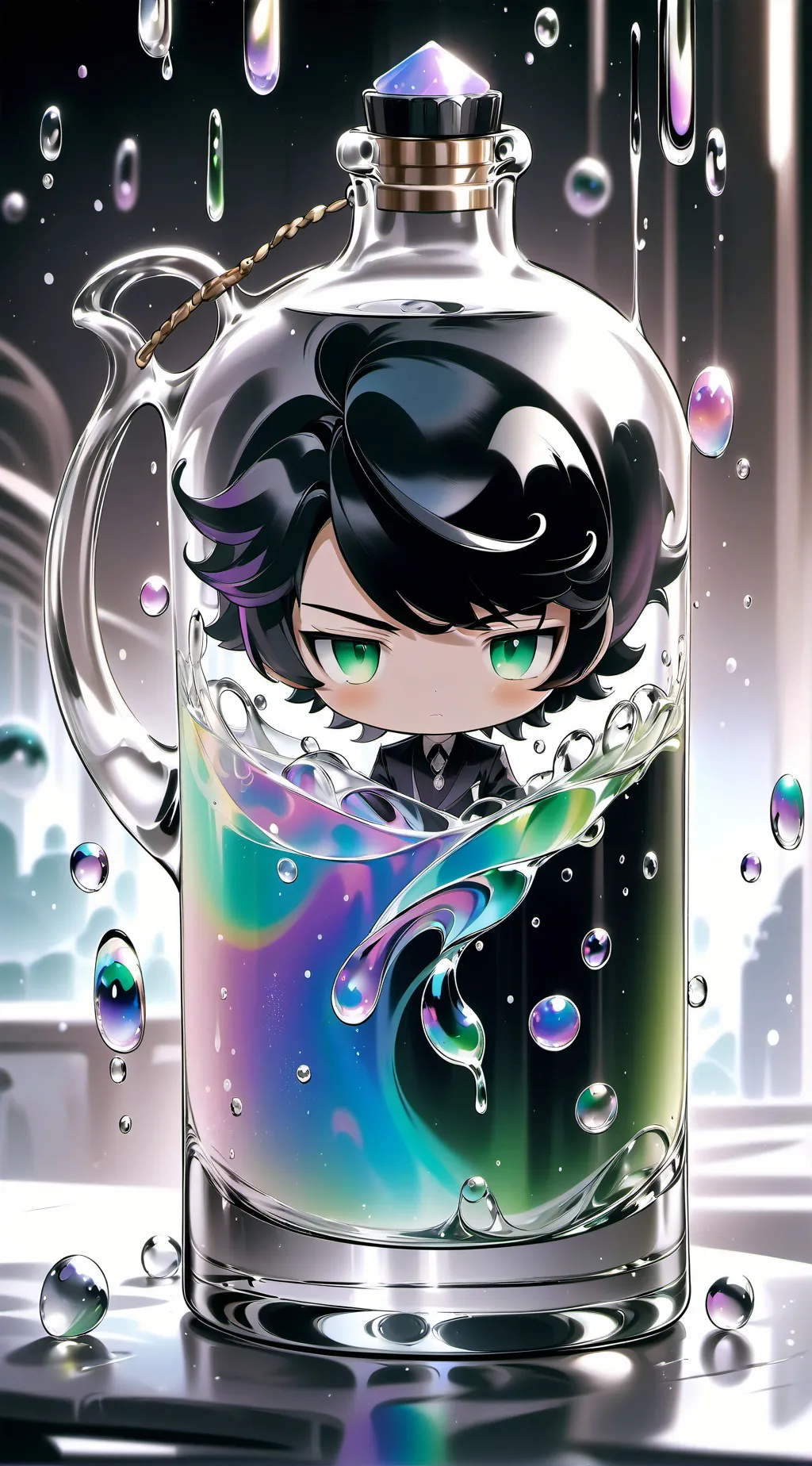 ai character: Dandys world v2  background