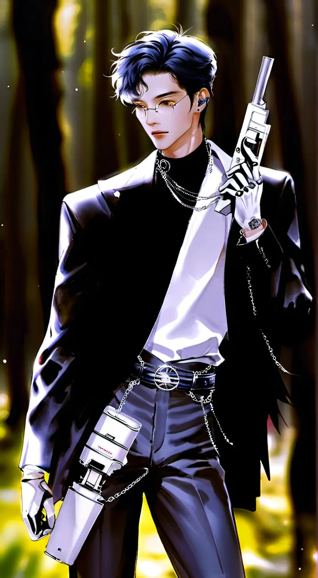 ai character: Mike  background