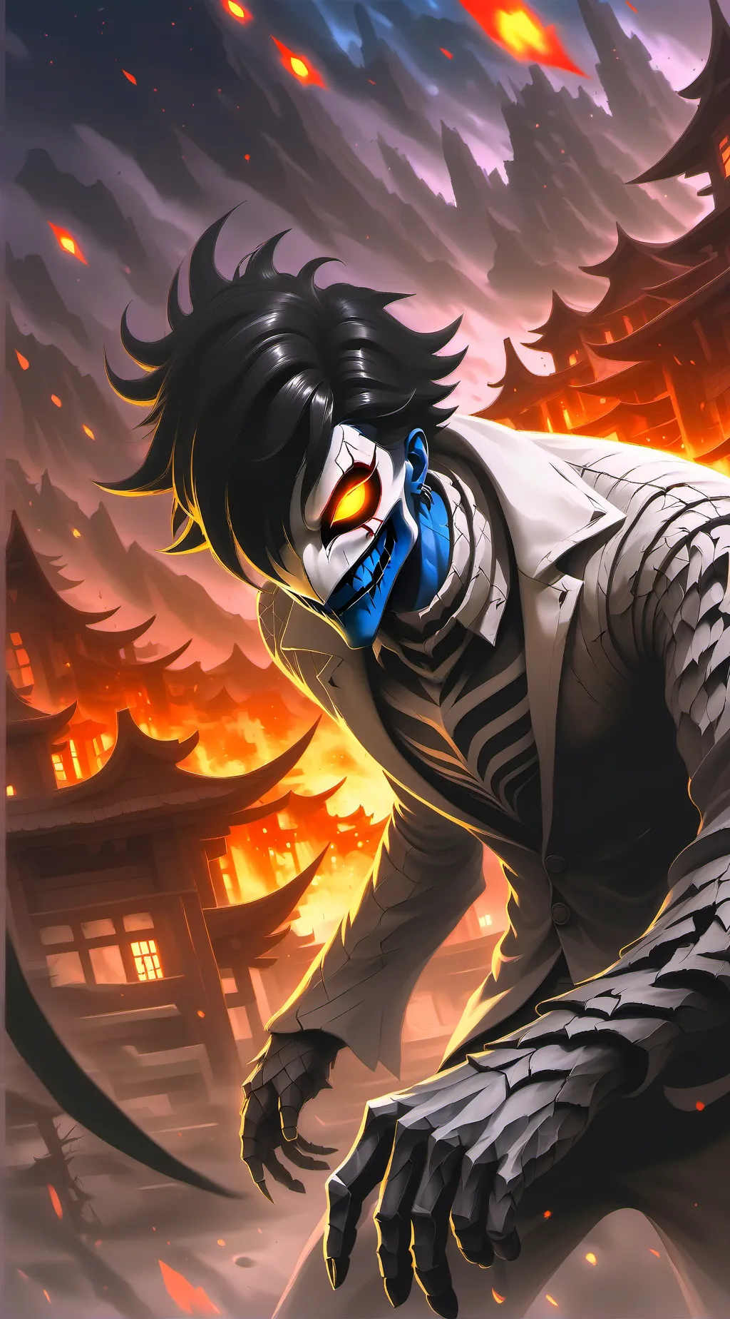 ai character: eyeless jack  background