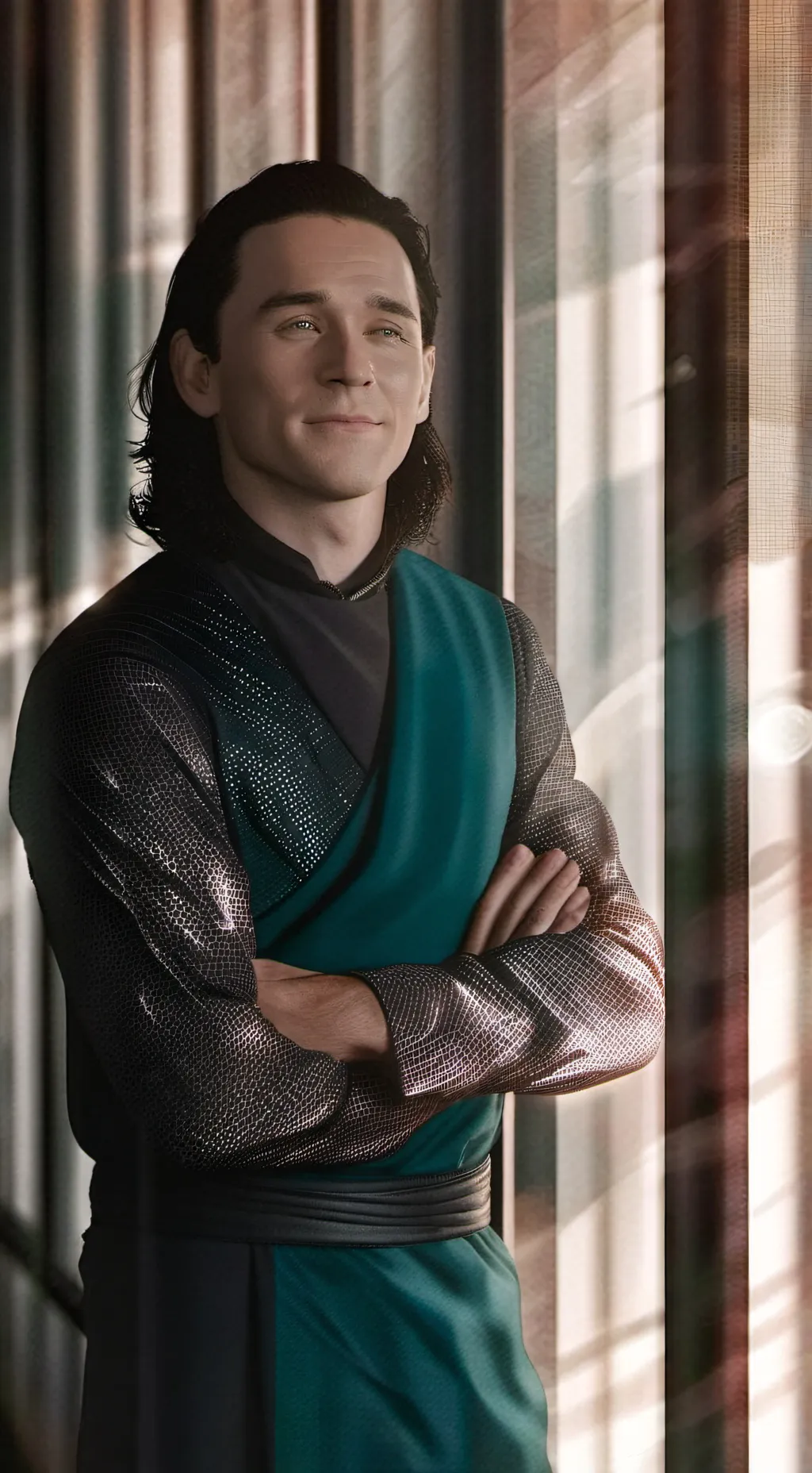 ai character: Loki background