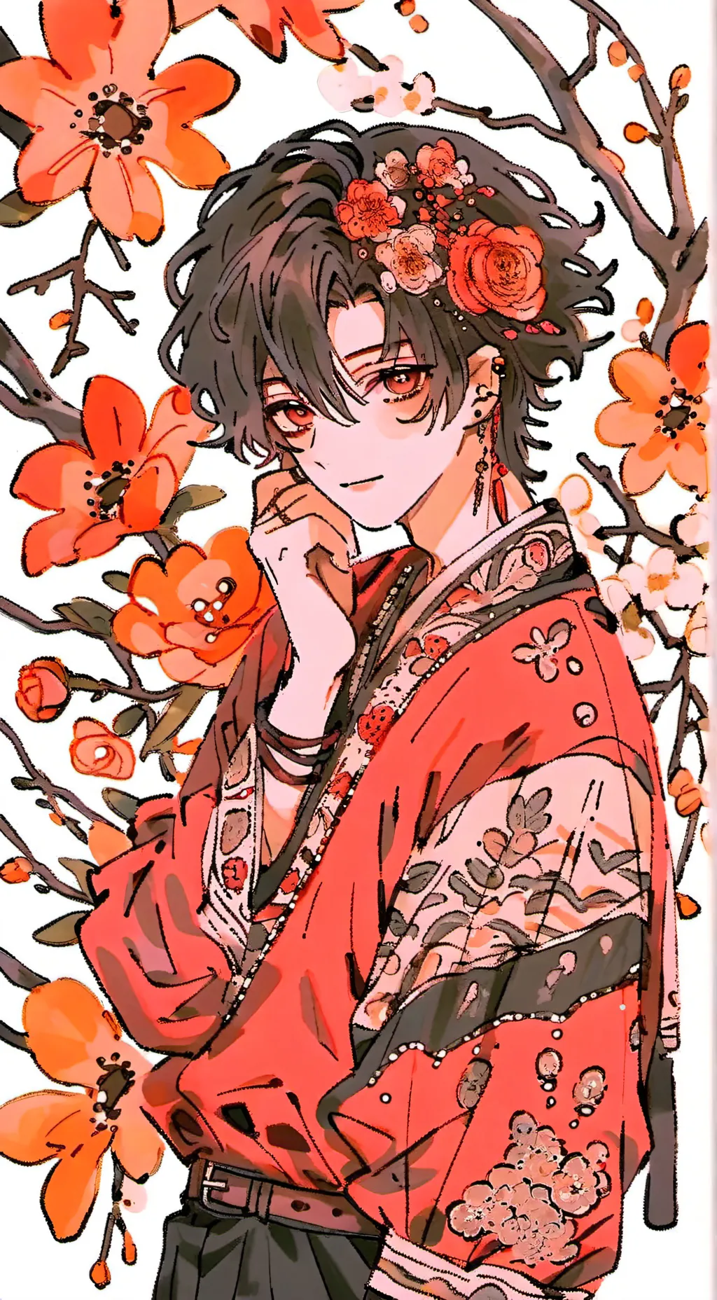 ai character: Leon background