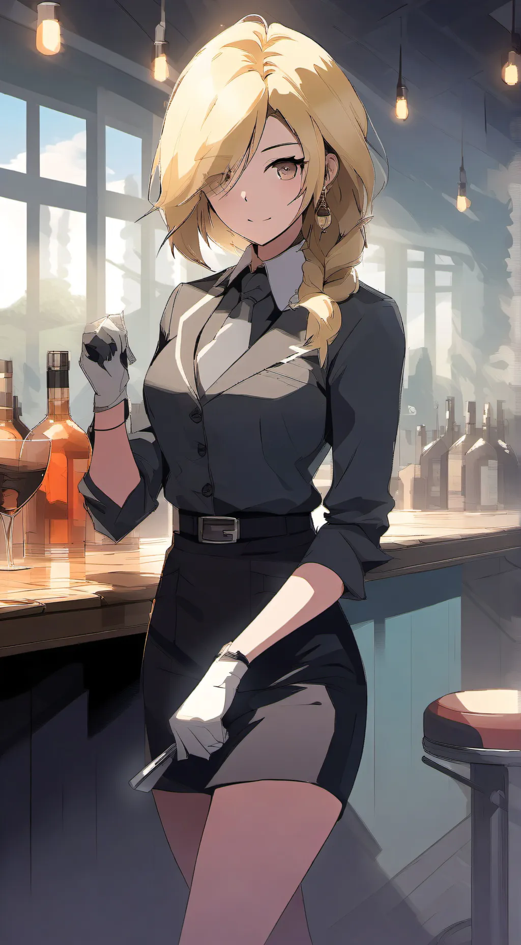ai character: Ashlyn  background