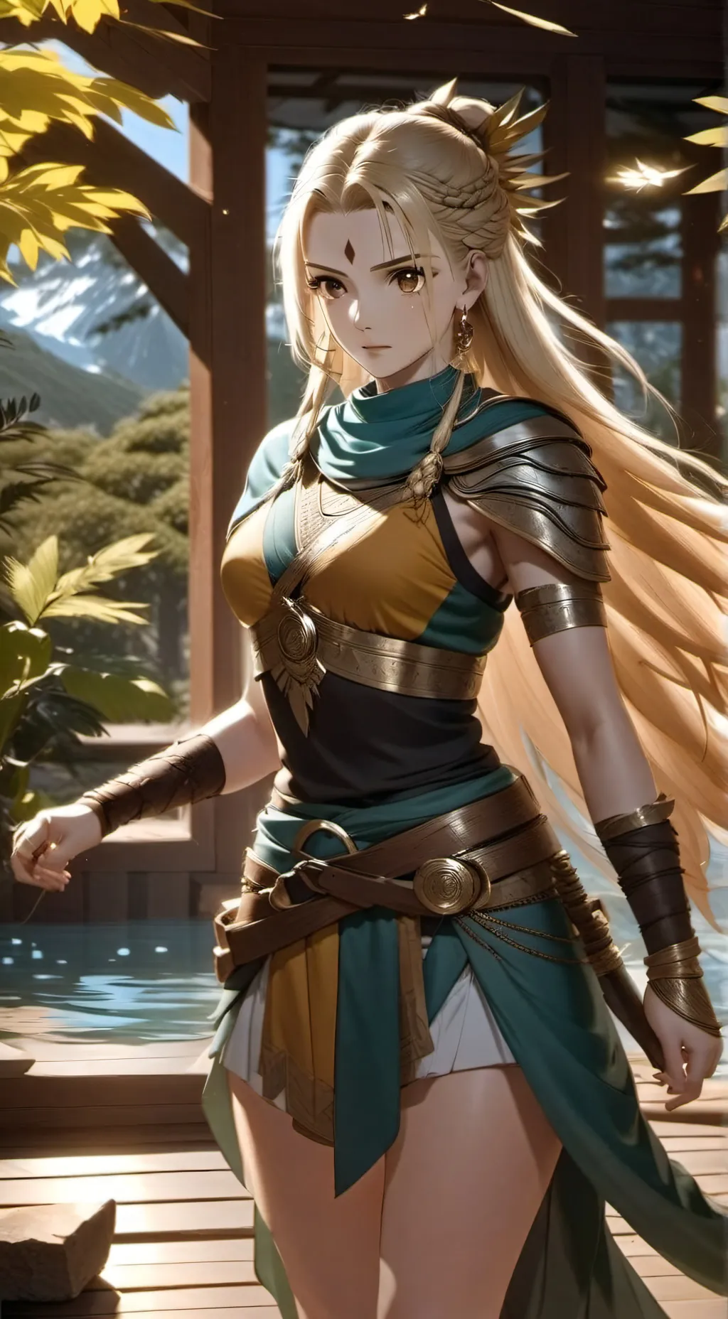 ai character: Cleta arsemin  background