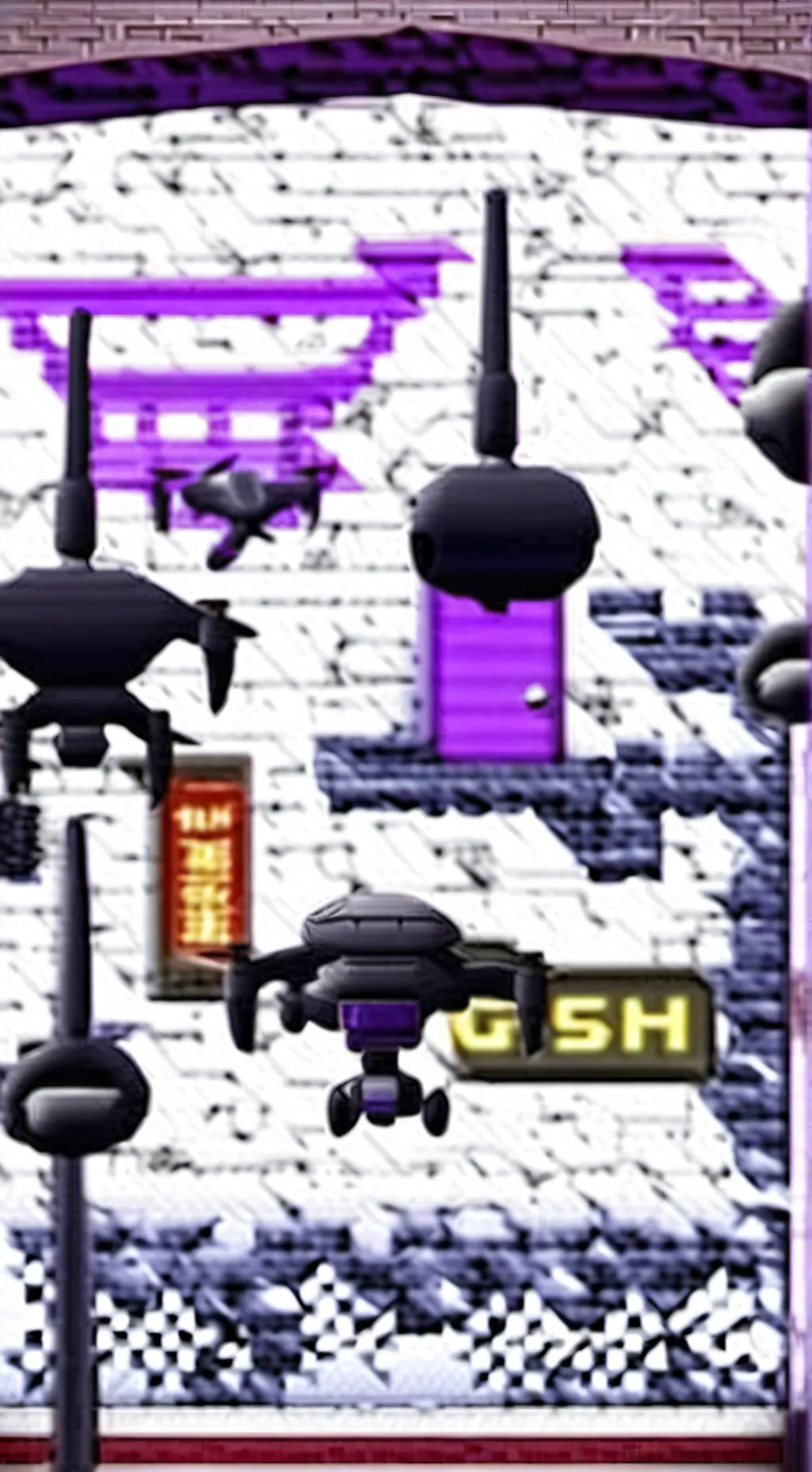 ai character: Murder drones  background