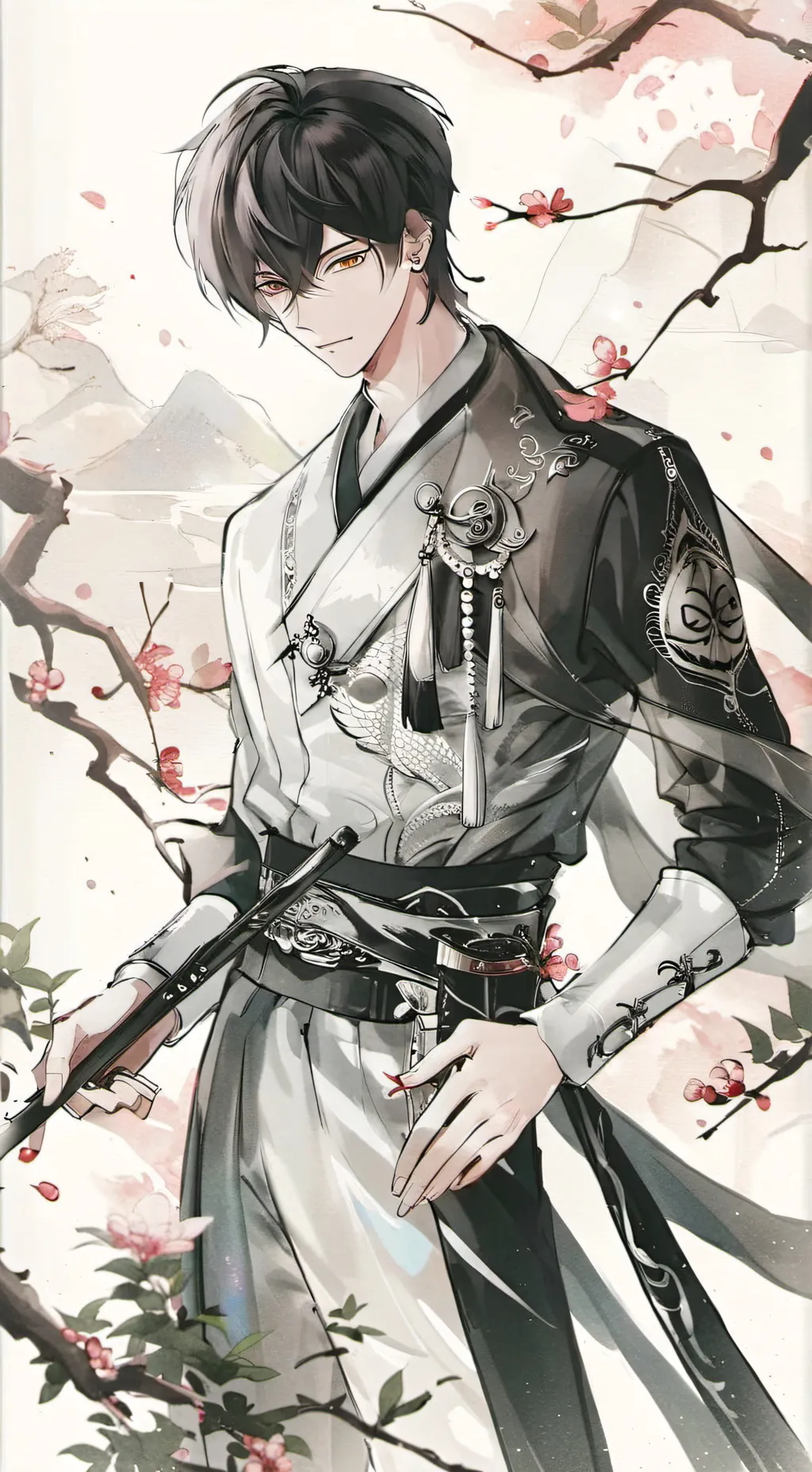 ai character: Xavier  background