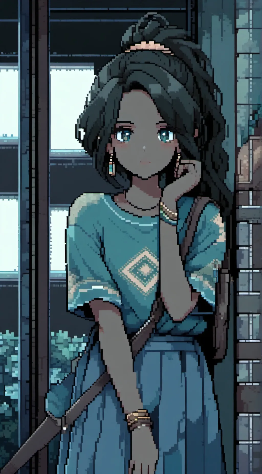ai character: lari background