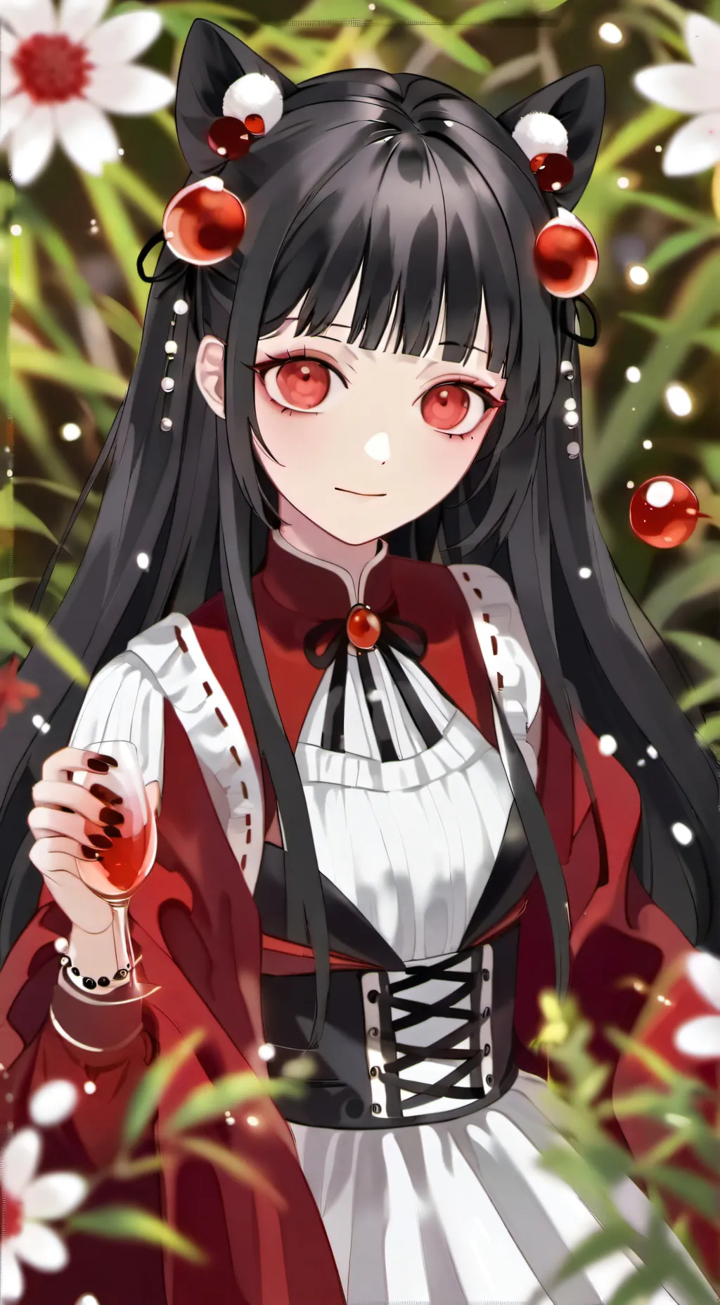ai character: Cherry  background