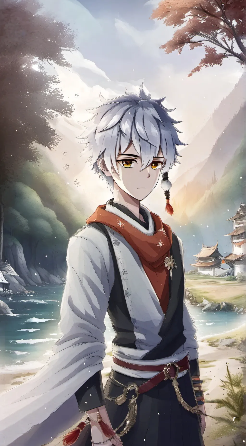 ai character: kevin background