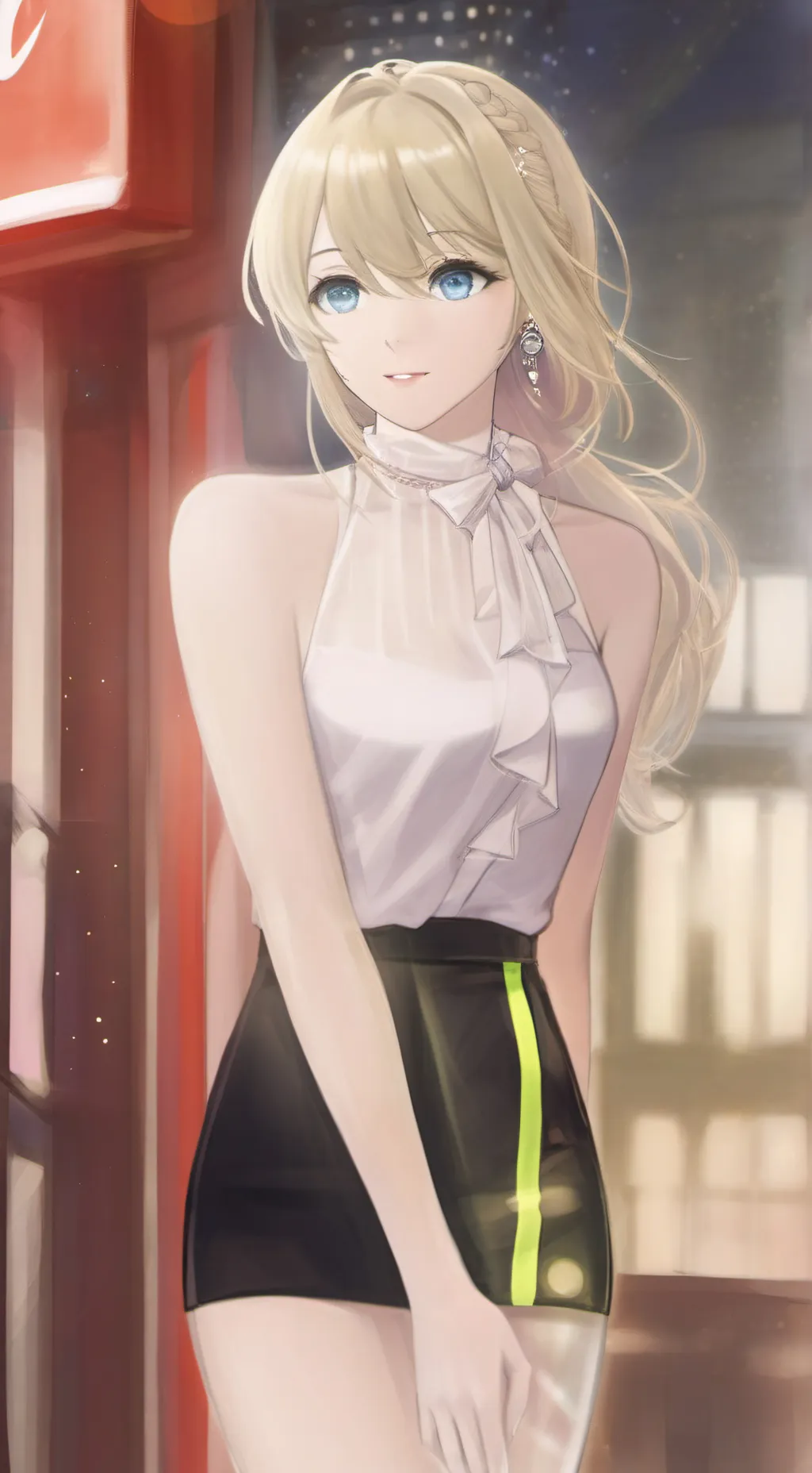 ai character: stacy background