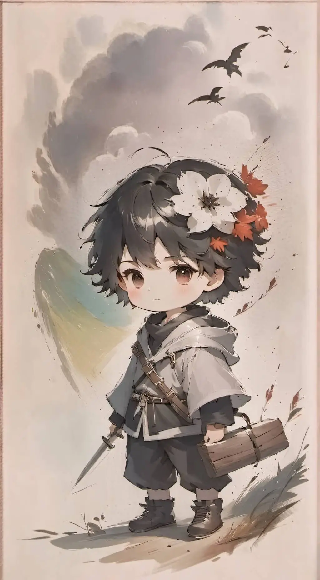 ai character: ryan  background