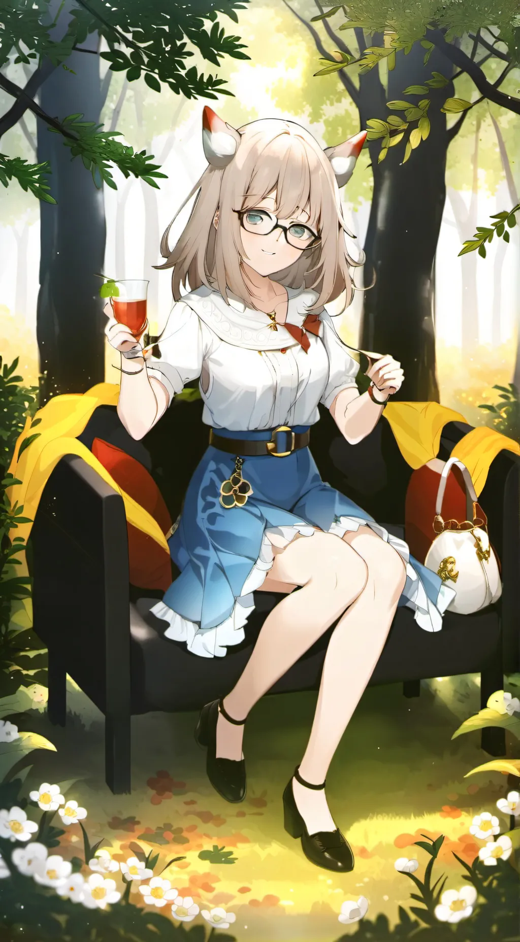 ai character: Sarah  background