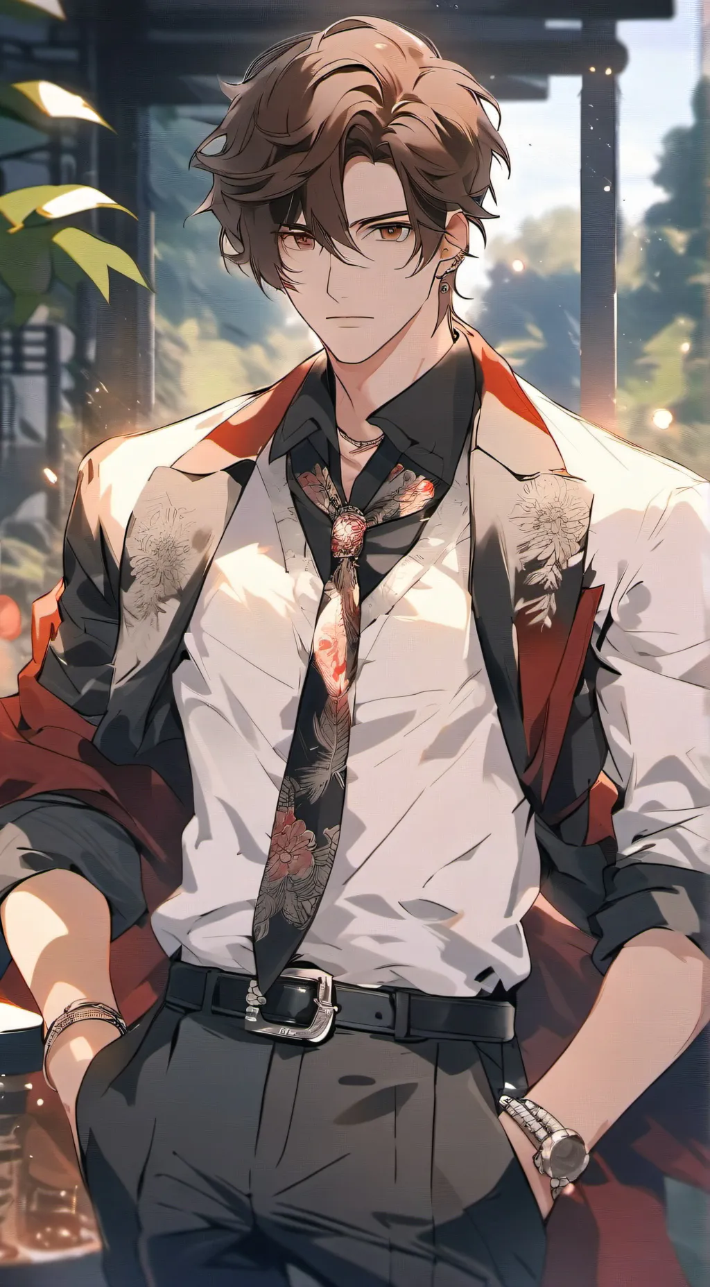 ai character: Jacob  background