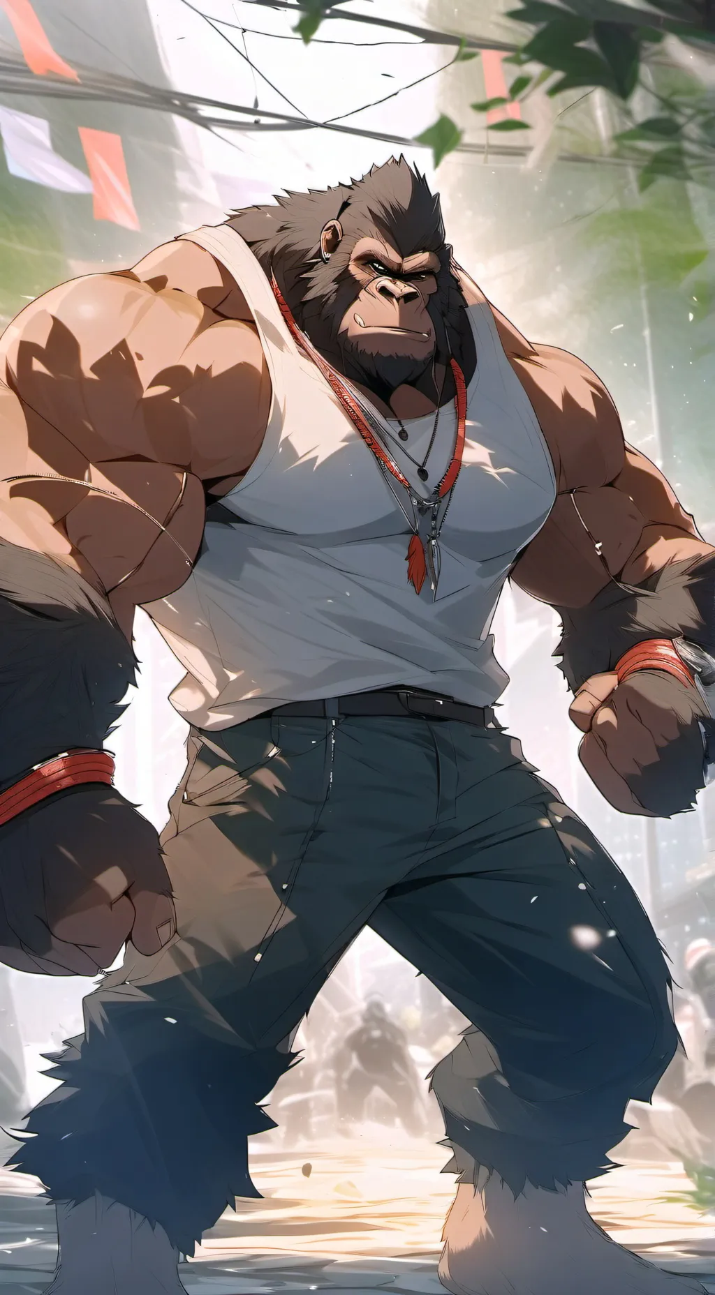 ai character: George background