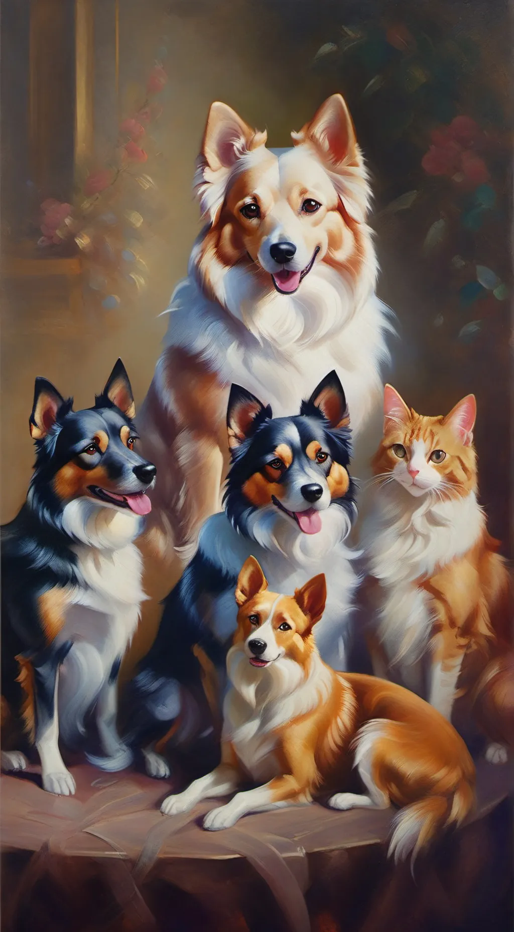 ai character: Oliver and company background