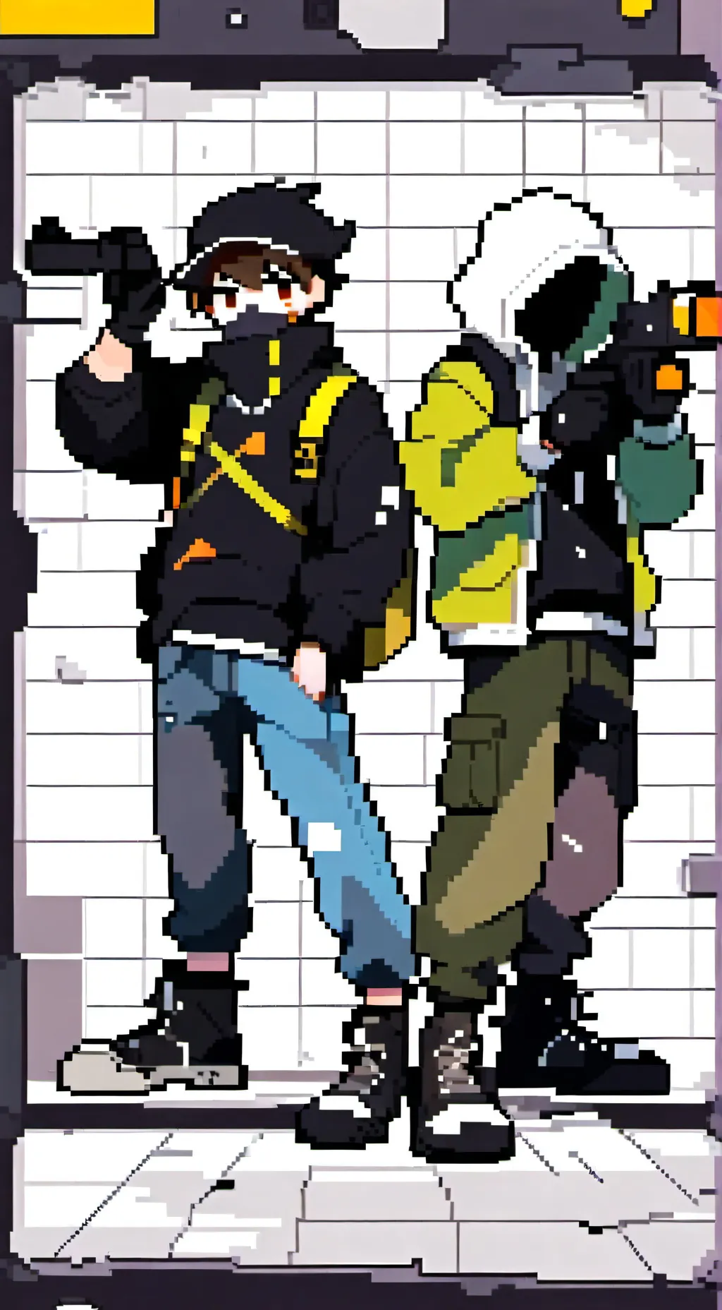 ai character: Masky, EJ, Y/N background