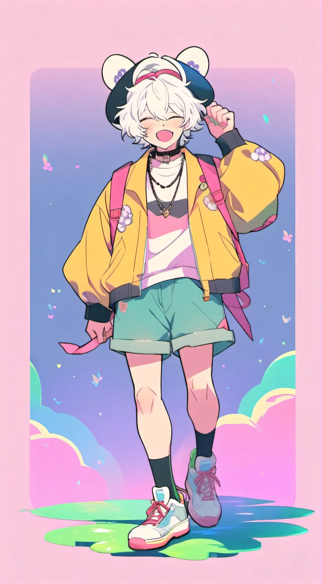 ai character: ~•coonie•~ background